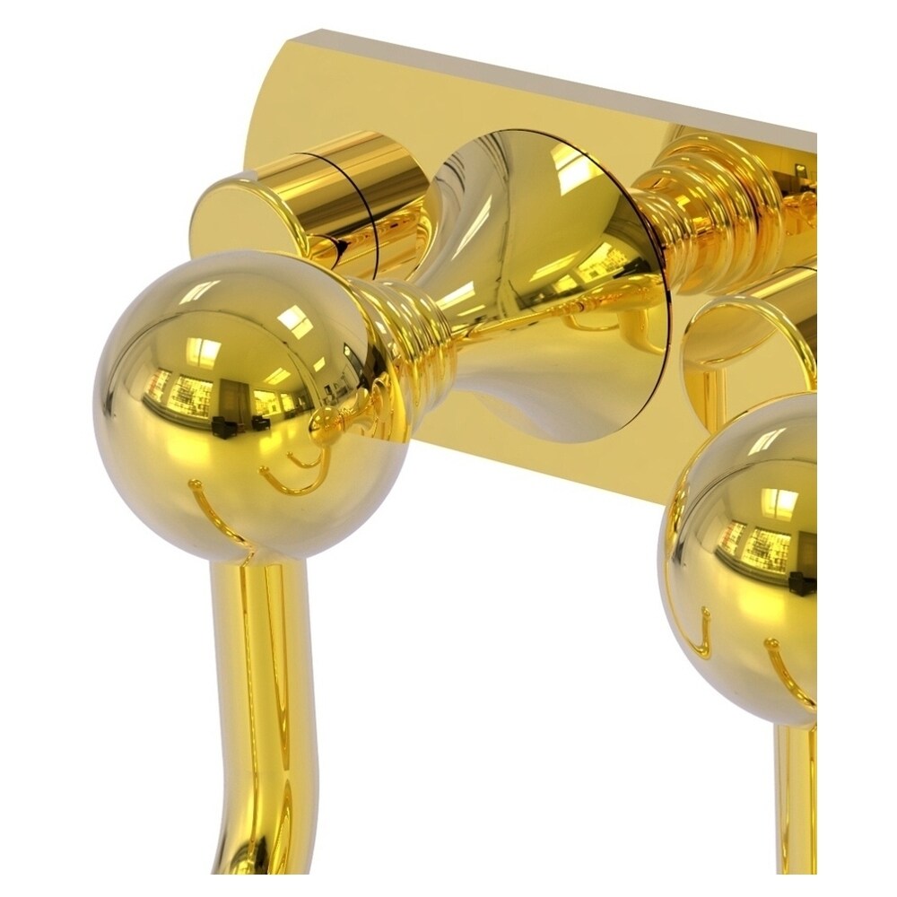Allied Brass SL-20-3-PB Robe-Hooks - View #2