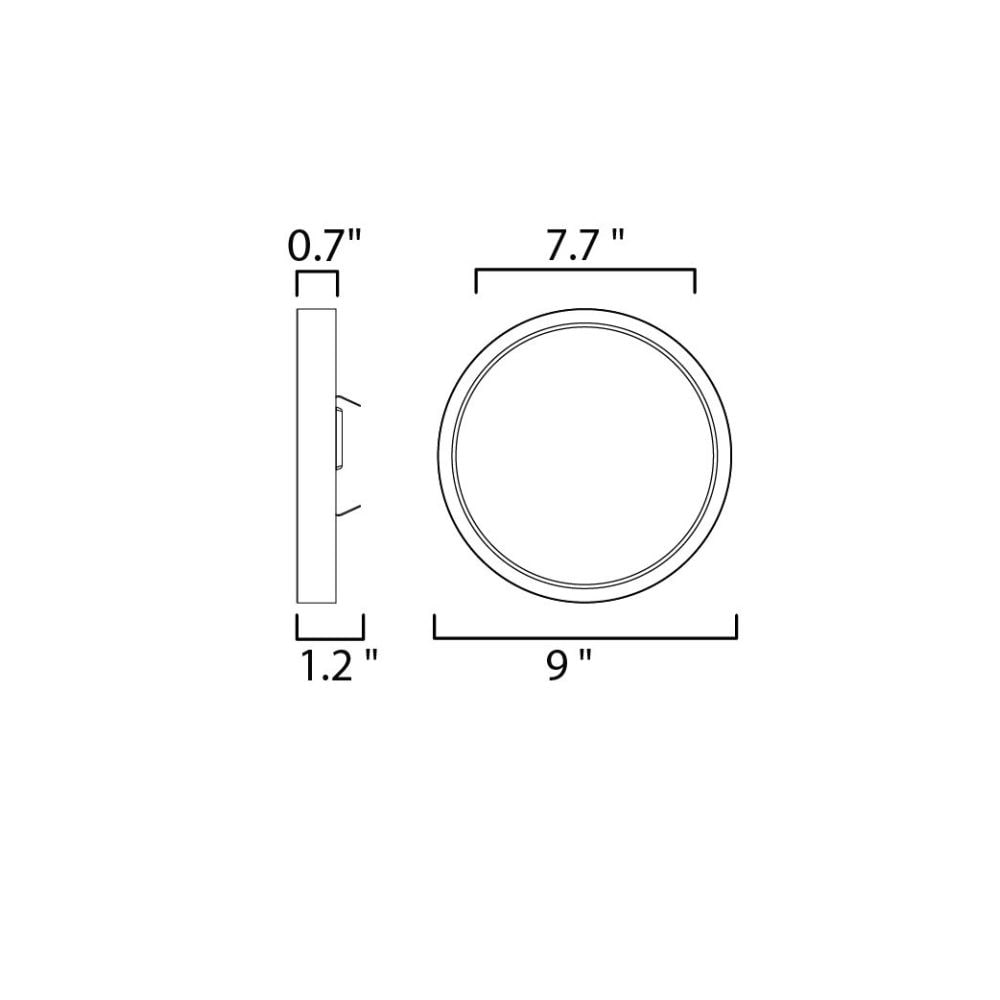 Maxim Lighting 57694WTWT flushmounts - View #3