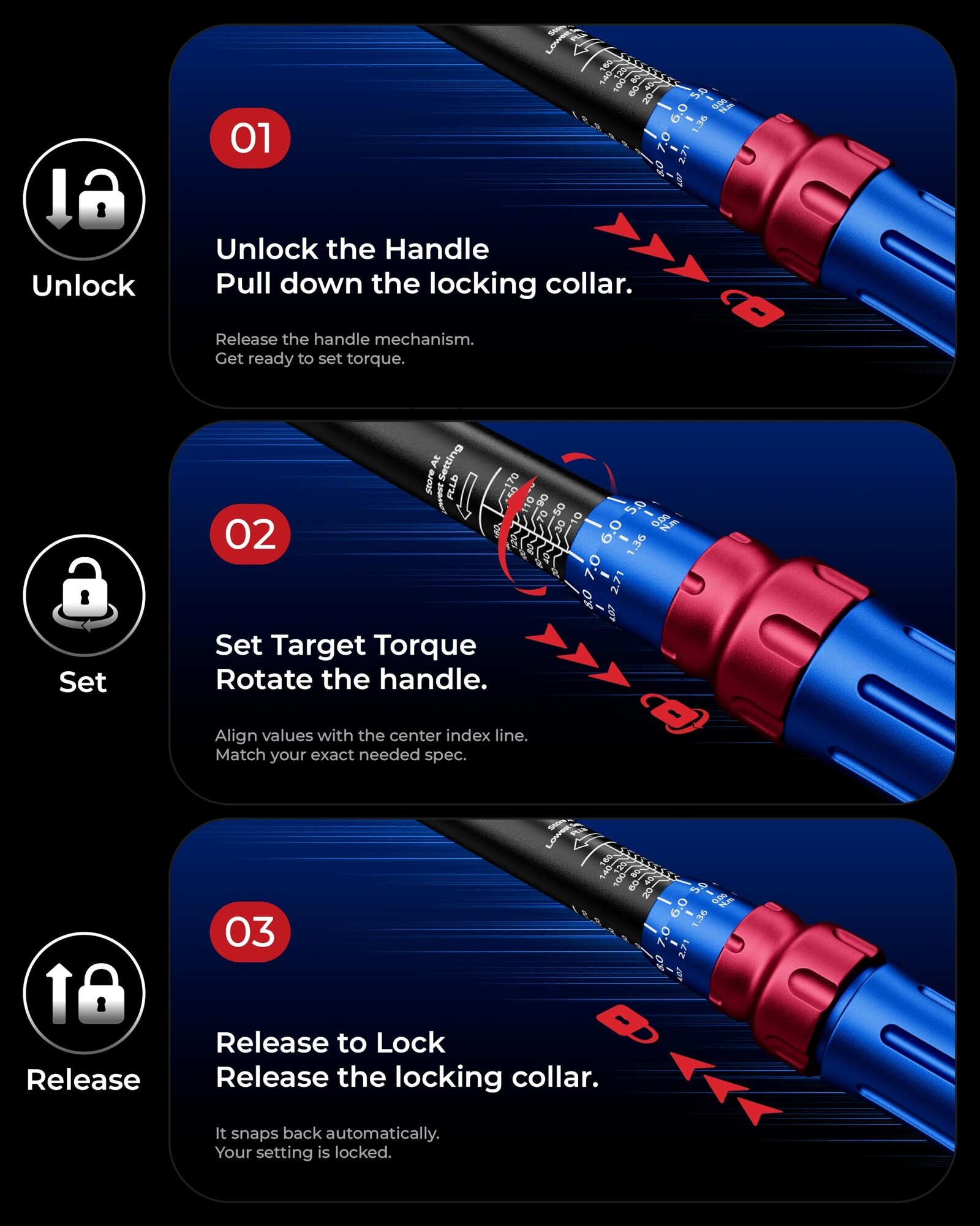 SenQWFa LDC0818C525 Torque-Wrenches - View #3