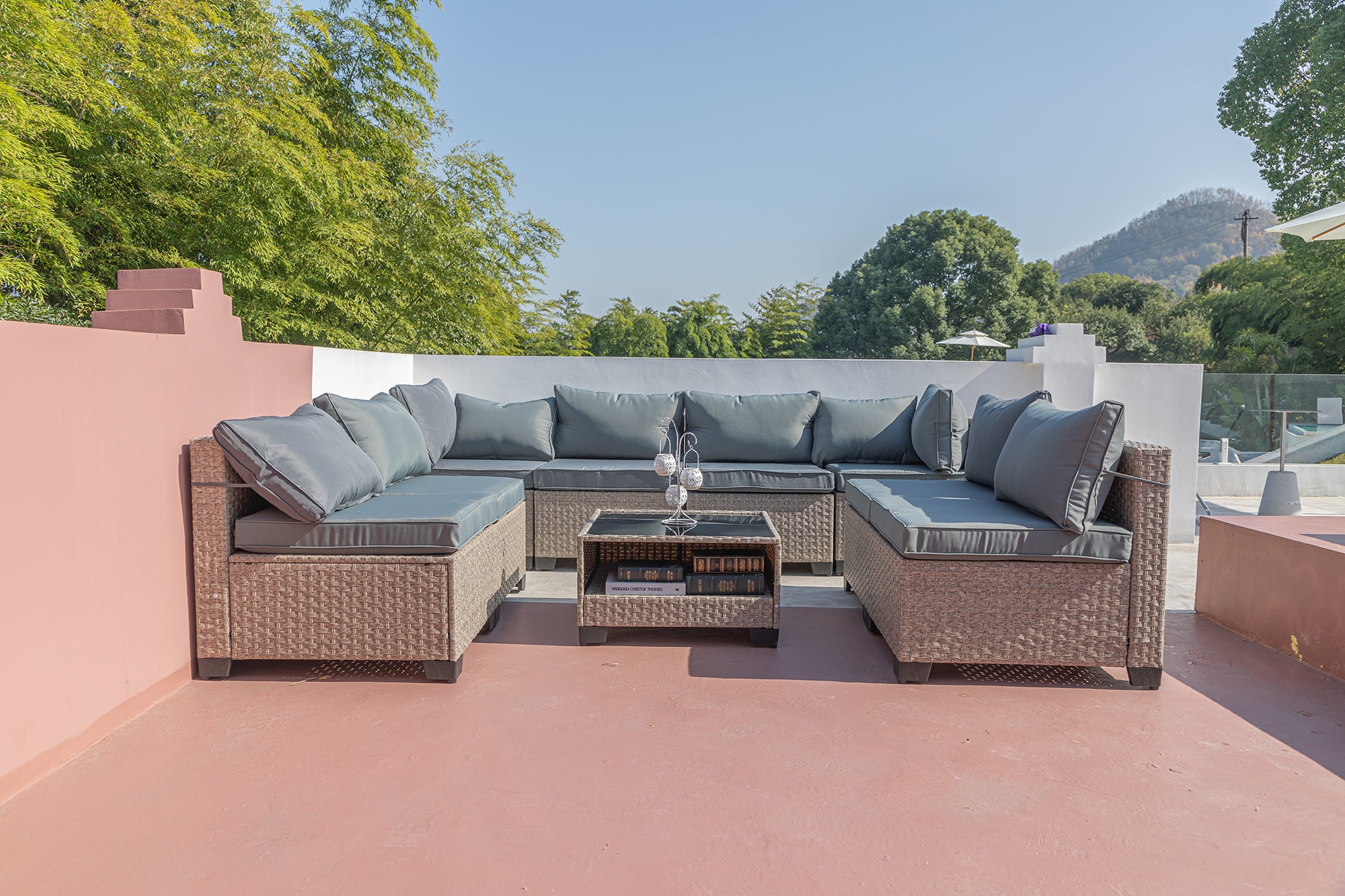 SINOFURN SYD090003GY Patio-Sofas-Daybeds - View #4