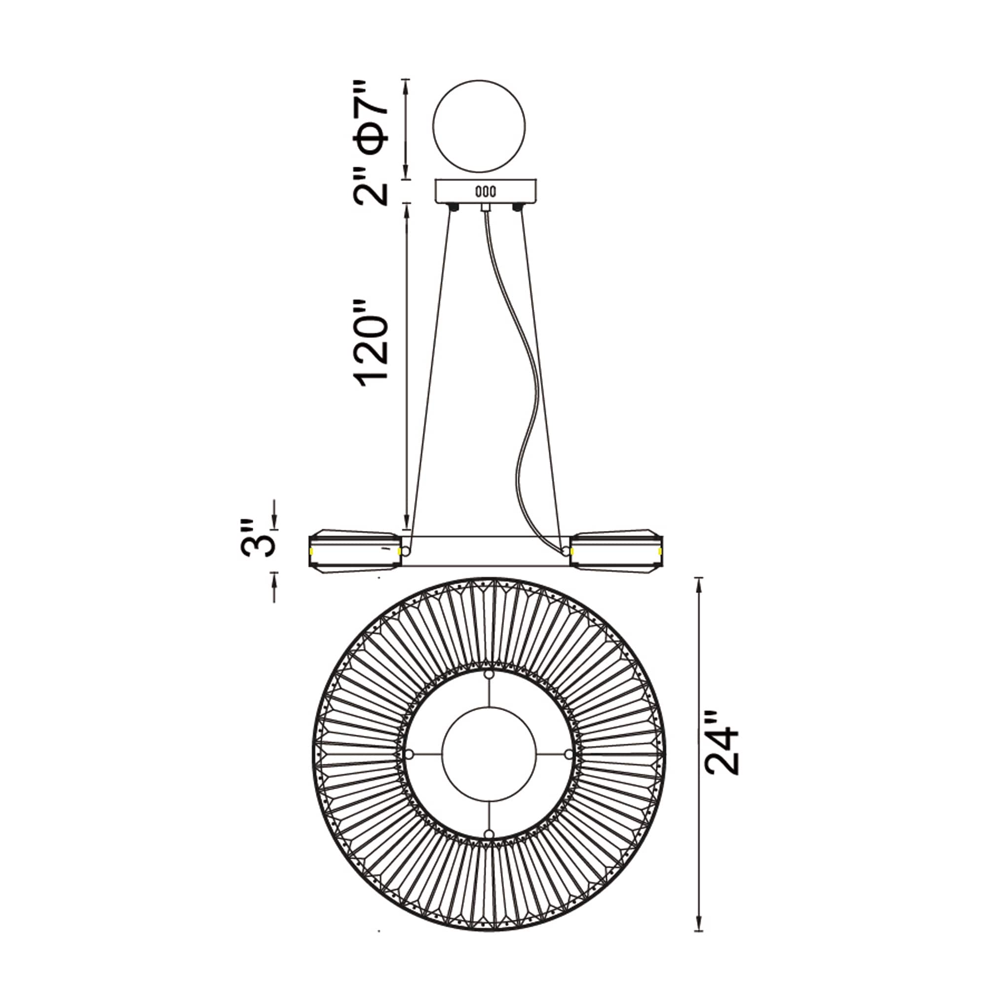 CWI Lighting 1219P24-1-625 b090015 - View #10