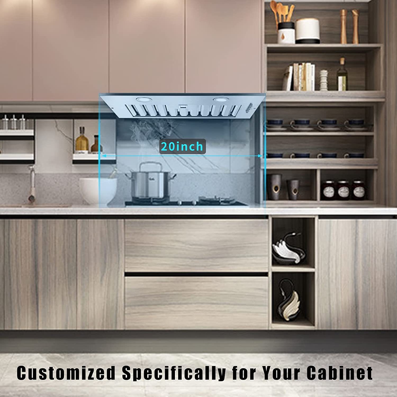 Maocao Hoom BH-AS4GV Undercabinet-Range-Hoods - View #6