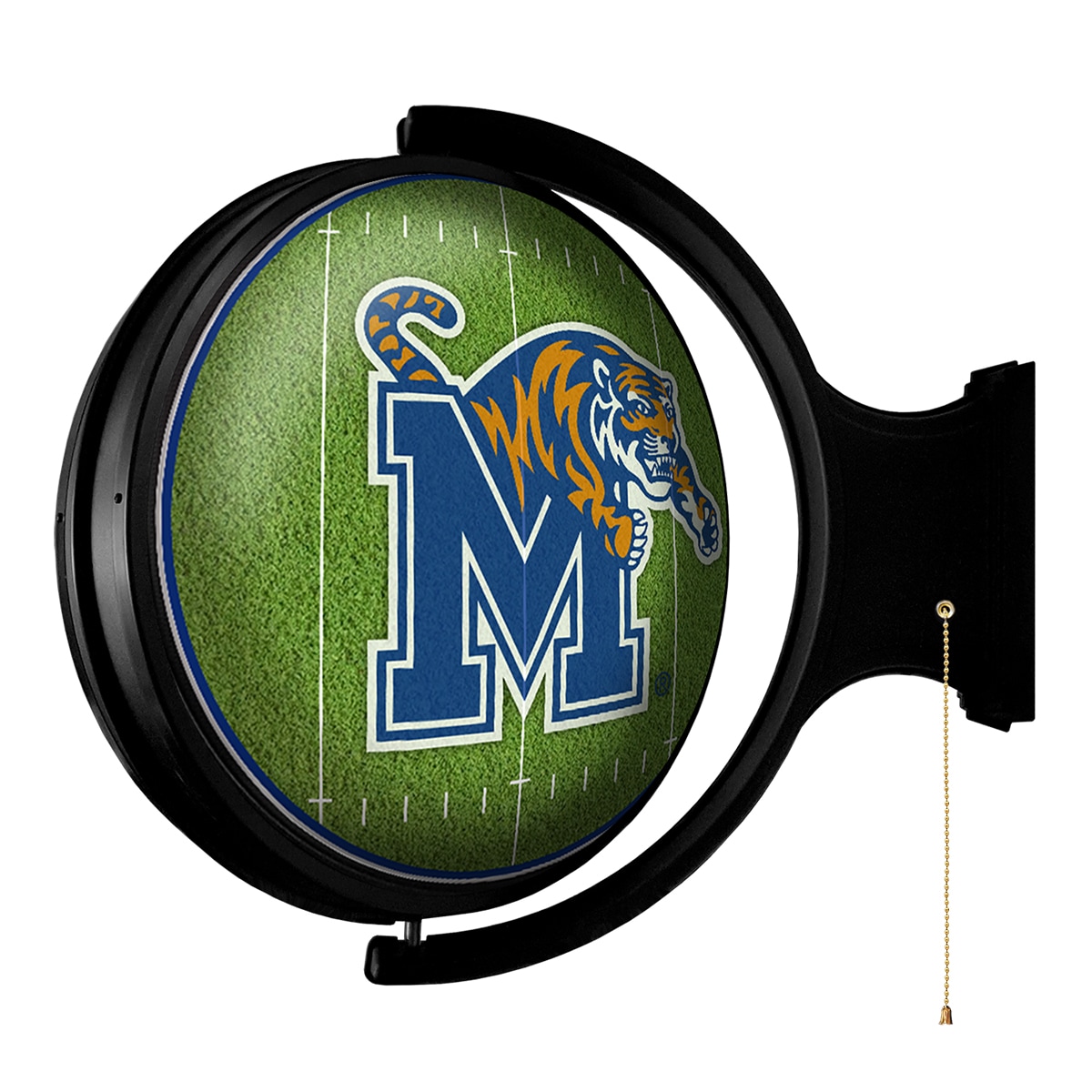 The Fan-Brand Memphis Tigers Rotating Wall Lights 23-in Constant LED Game  Room Lighted Sign in the Lighted Signs department at
