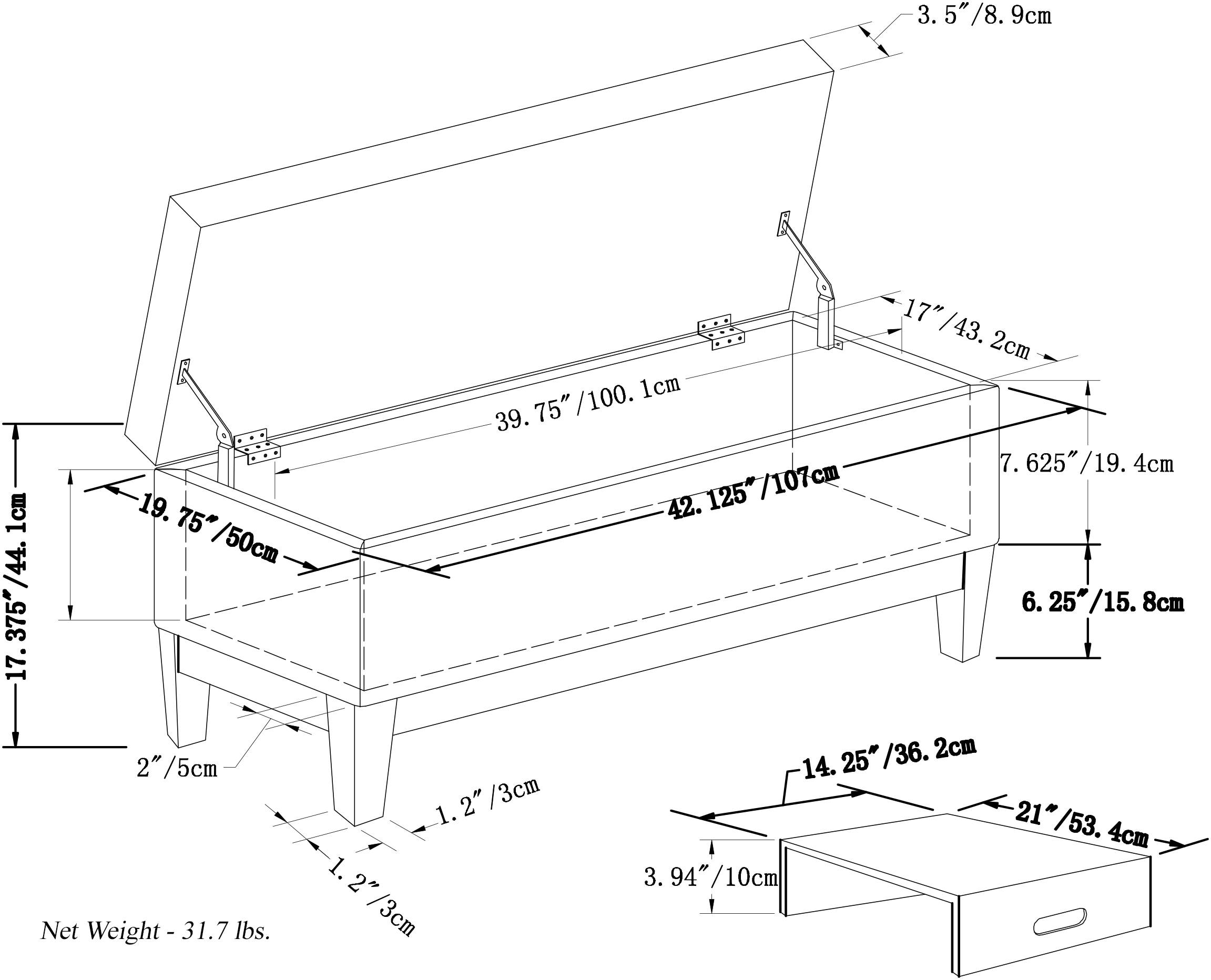 Simpli Home 3AXCOT-245-G Indoor-Ottomans - View #10