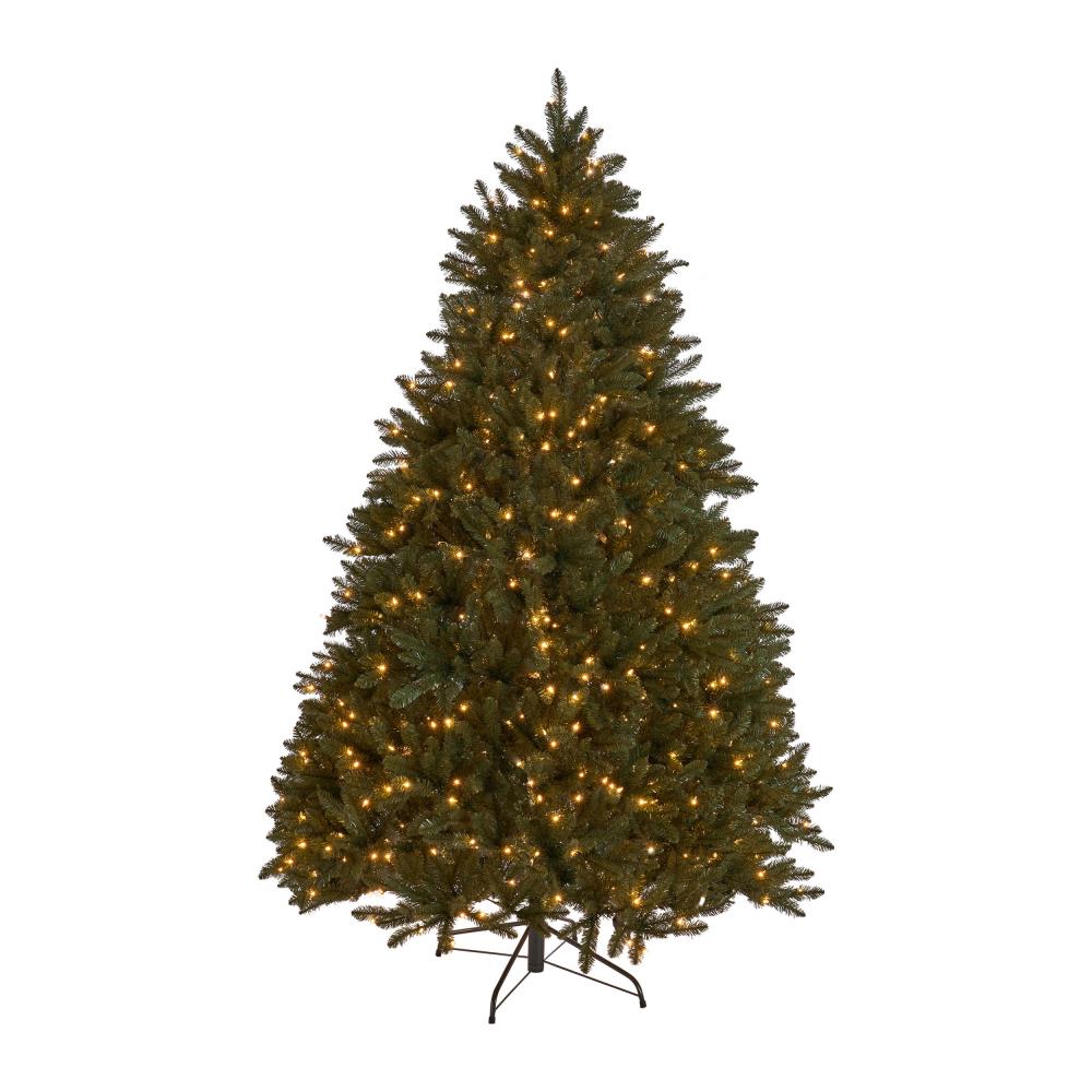 Best Selling Home Decor 307345 7.5-ft Norway Spruce Pre-lit Artificial Christmas Tree with LED Lights