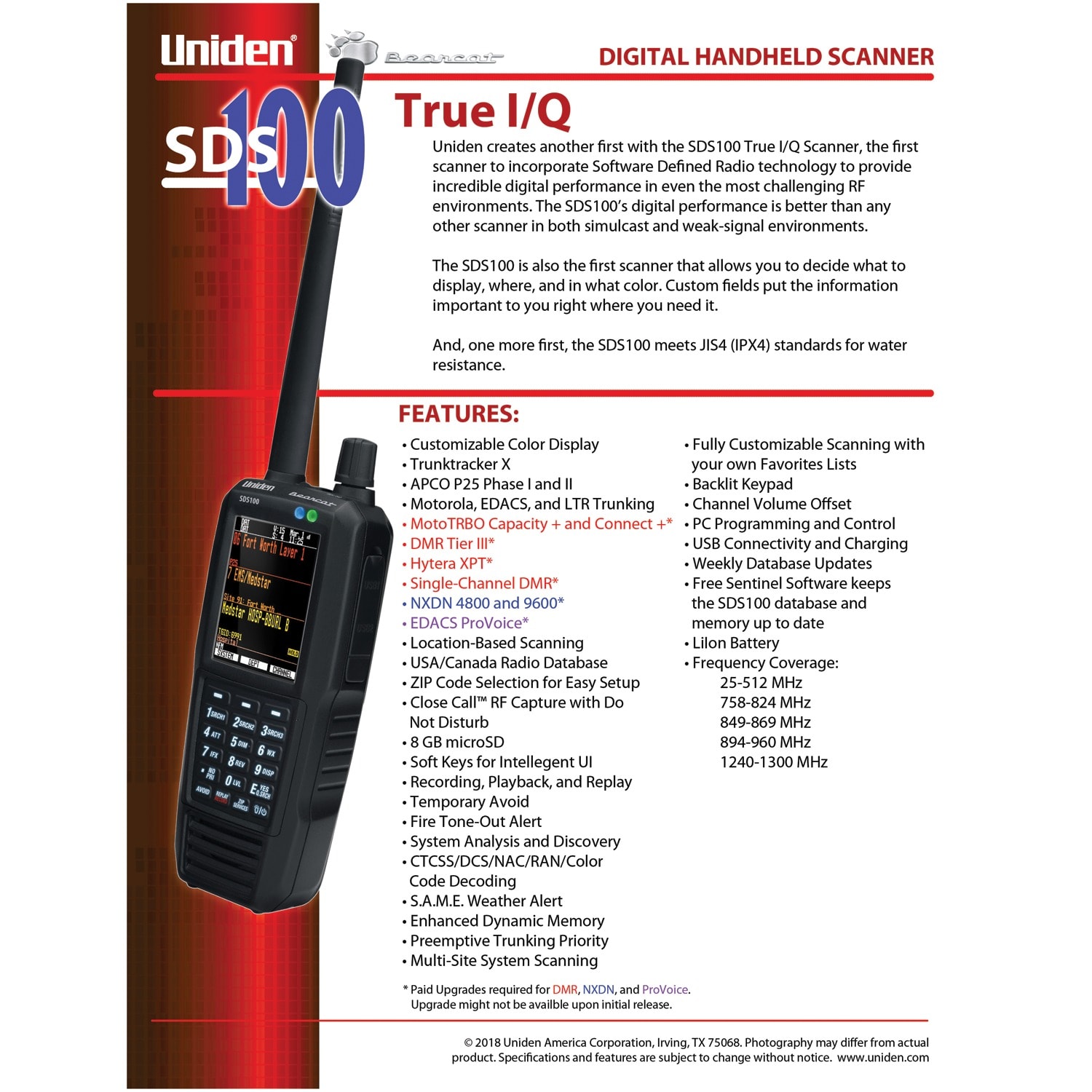Uniden UNNSDS100 Weather-Radio - View #6