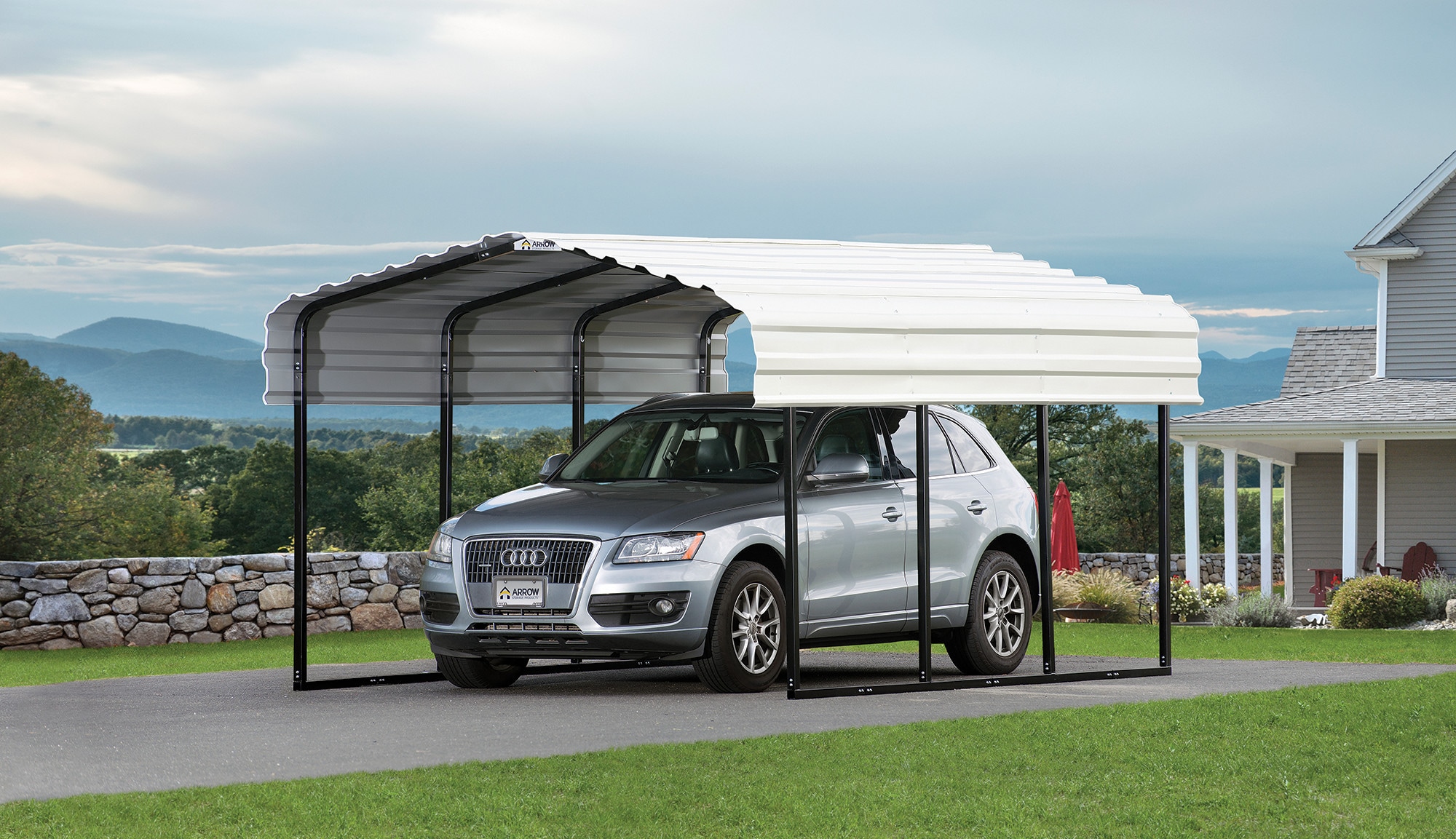 Arrow CPH101507 Carport-Covers - View #2