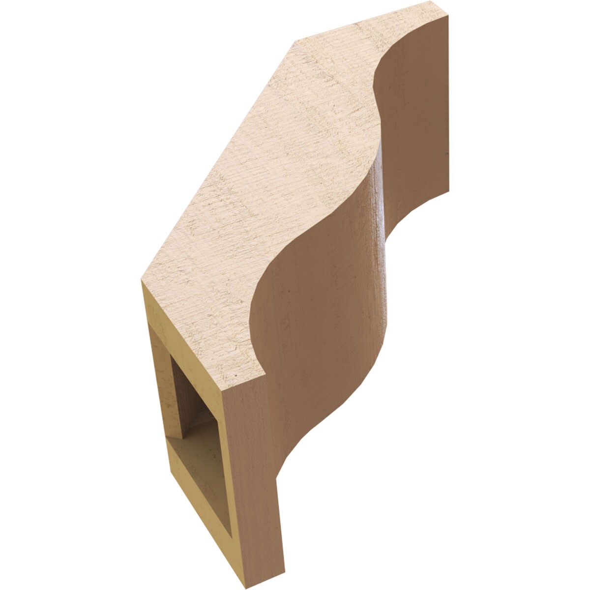 Ekena Millwork BRCUR05X10X10FSTRCPR braces - View #7