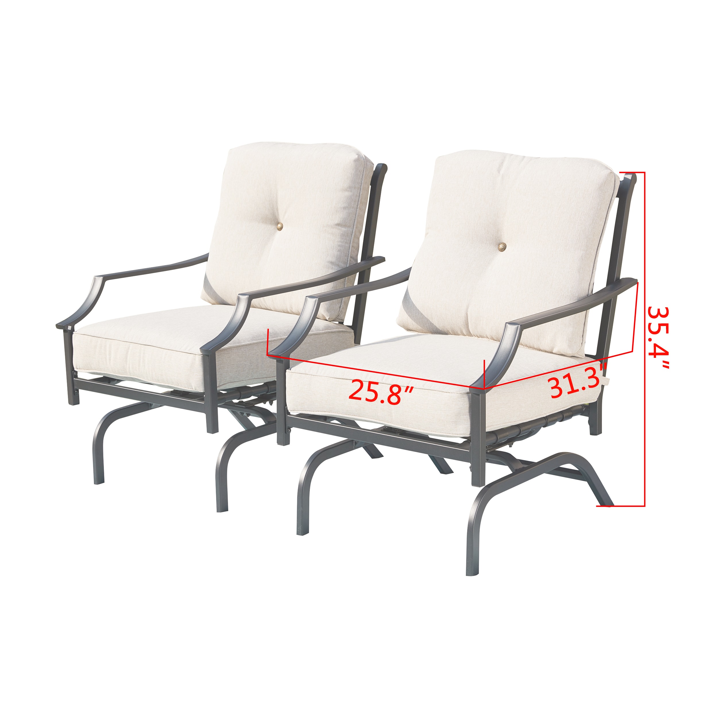 Top Home Space TP10319-W Patio-Chairs - View #6