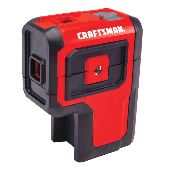 Subir Experimentar Monarca CRAFTSMAN Red 100-ft Self-Leveling Outdoor Line Generator Laser Level with  3 Spot Beam in the Laser Levels department at Lowes.com