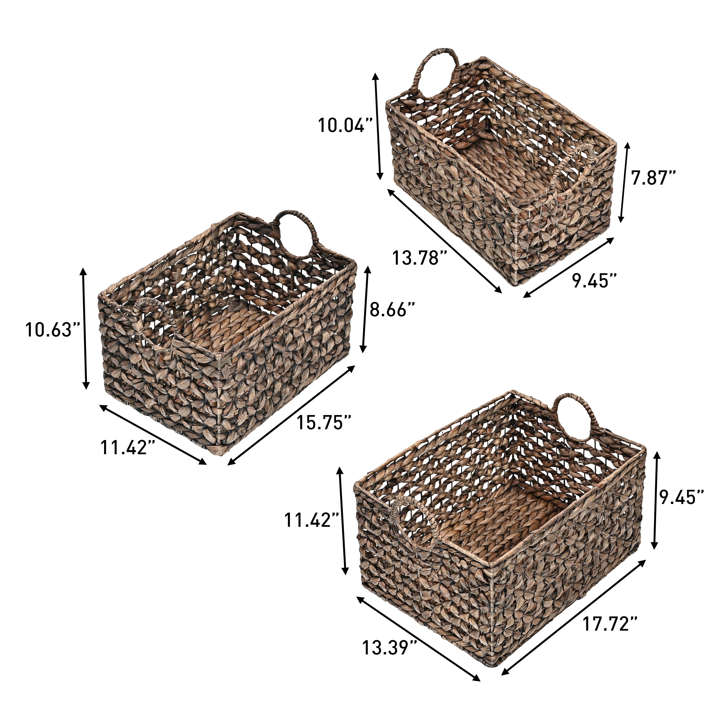happimess BSK2010B-3SET Bins-Baskets - View #7