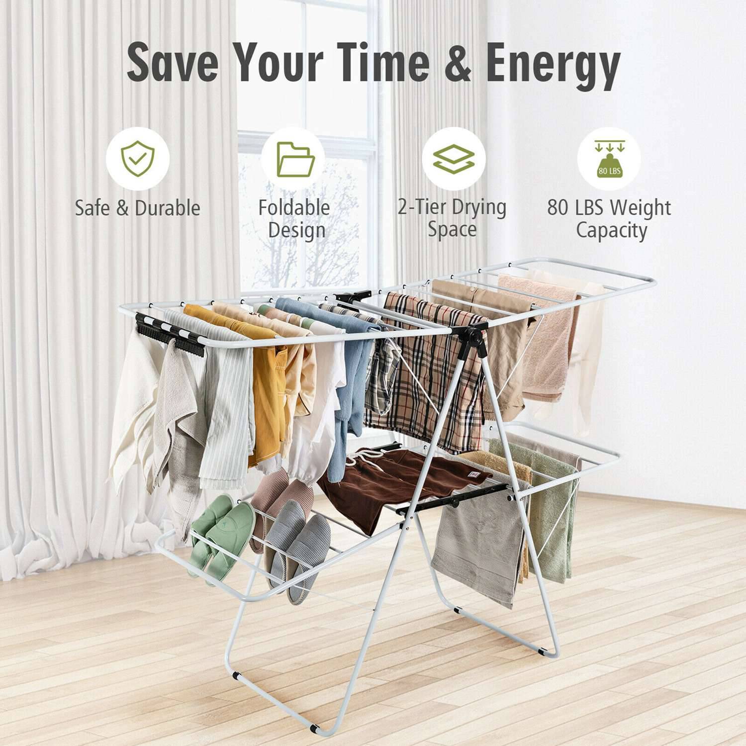 Costway CSHY000925 Organizers-Drying-Racks - View #6