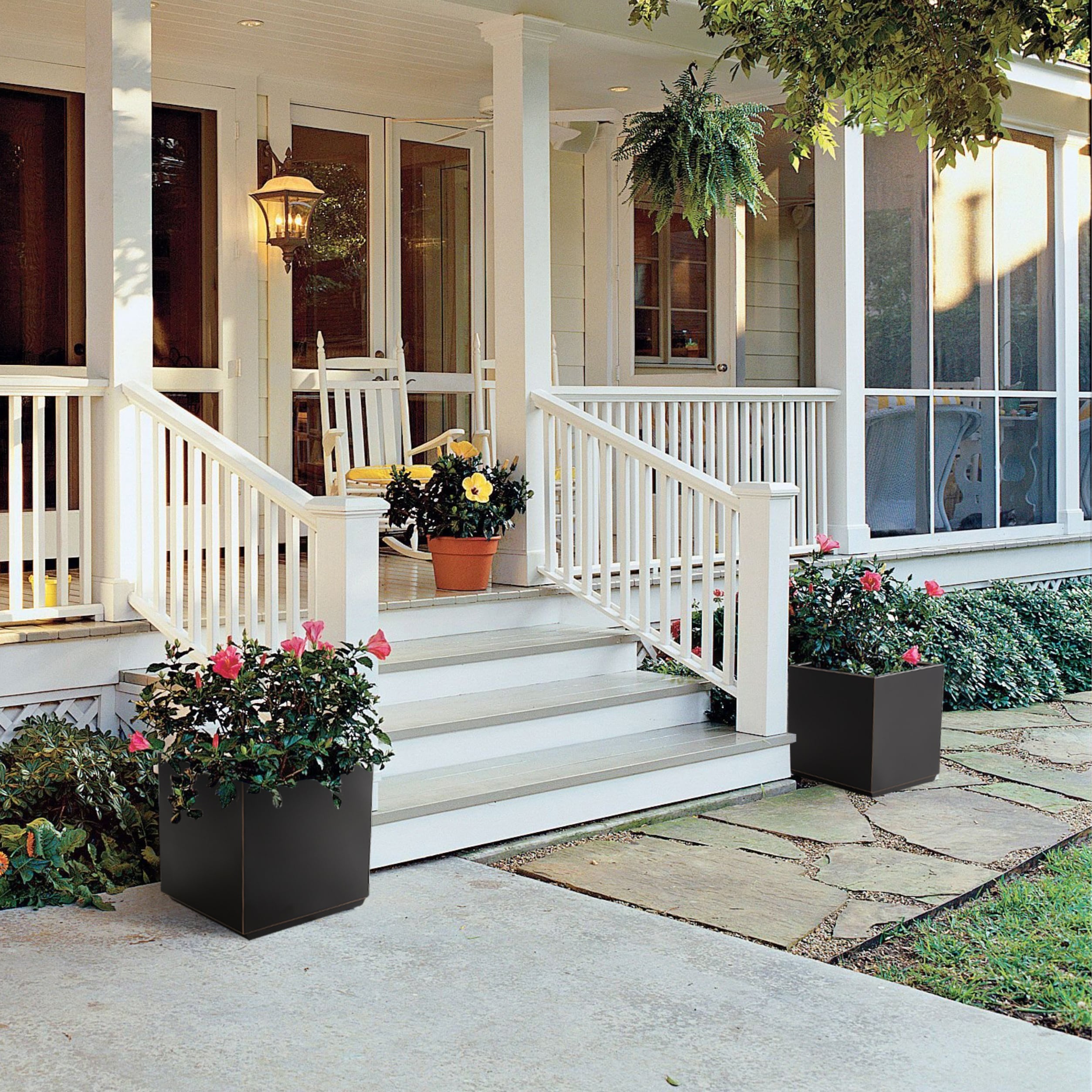 EDYO LIVING HCMP005-BLK Planter-Window-Box - View #4