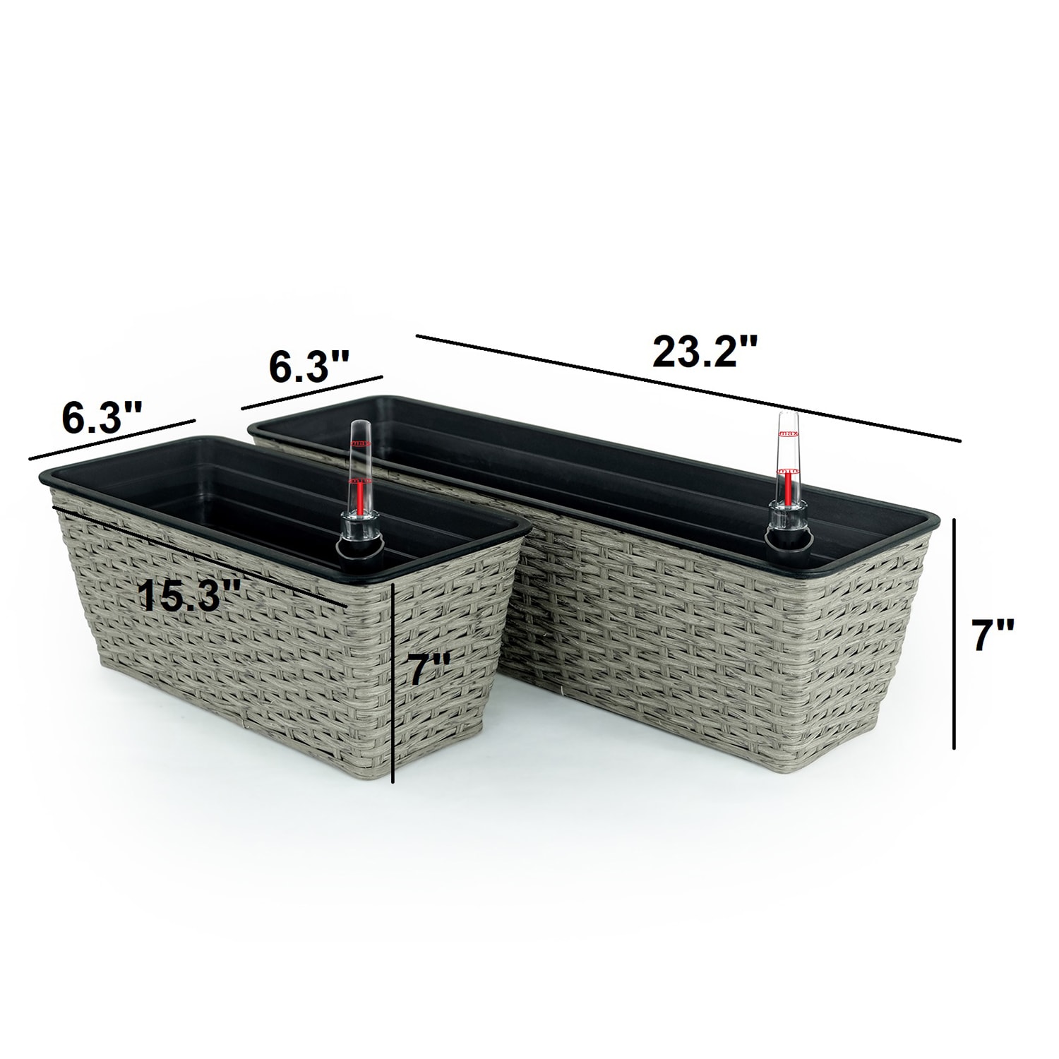 Kahomvis DTY-QPB0-634 Planter-Window-Box - View #3