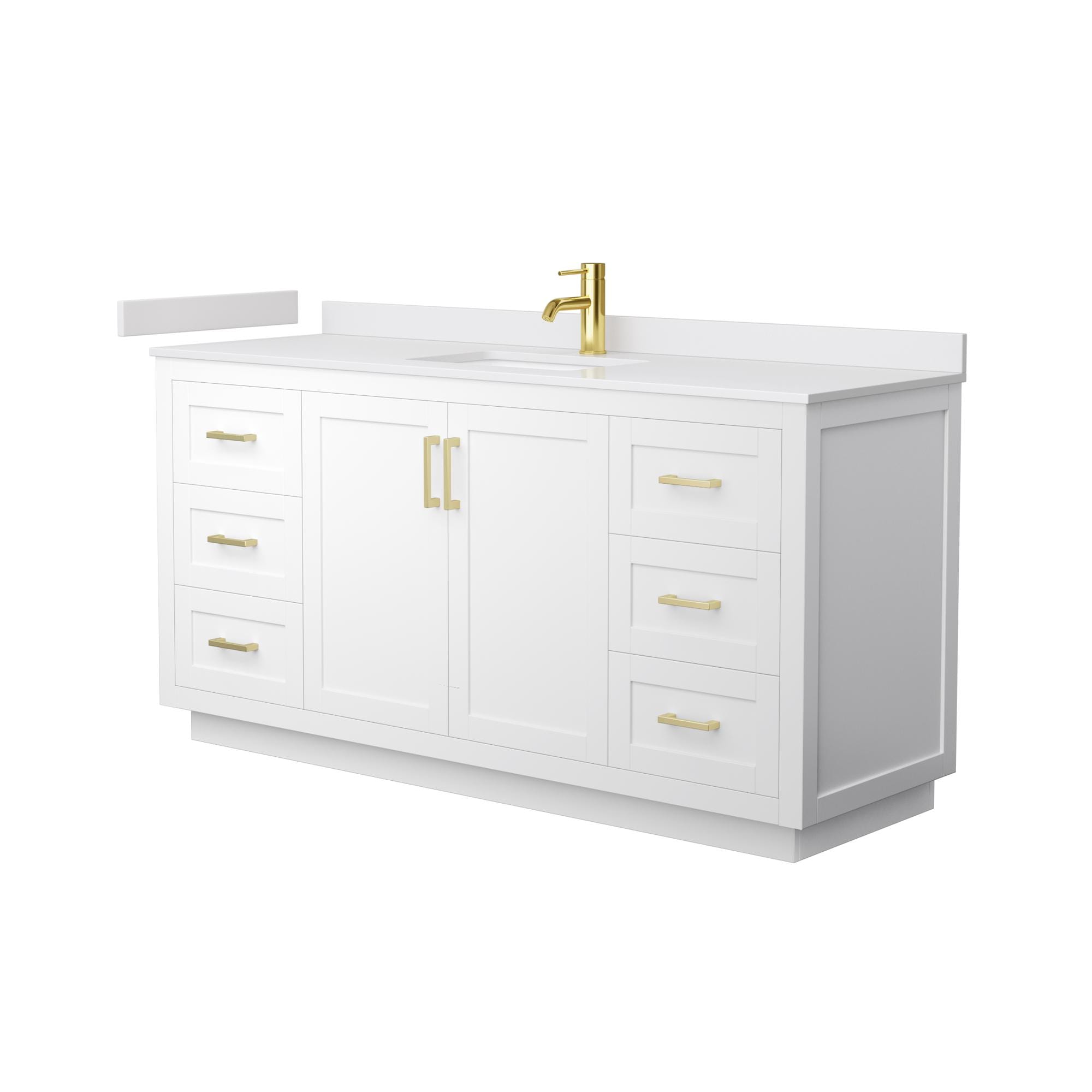 Wyndham Collection WCF292966SWGWCUNSMXX Bath-Vanity-Combo - View #2