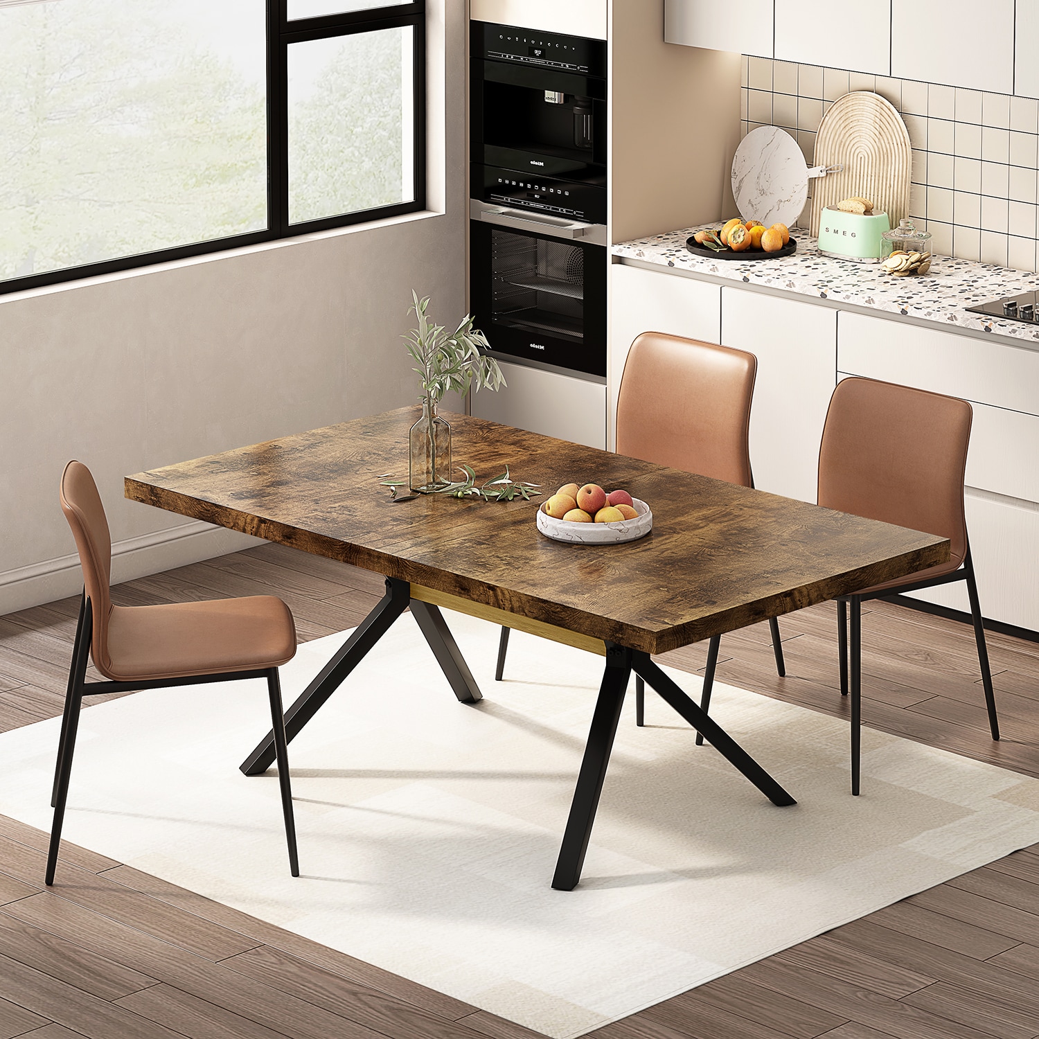 SINOFURN SYA010072GY Dining-Tables - View #2