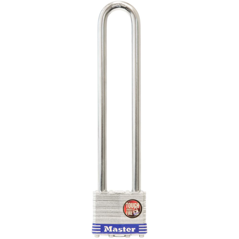 Master Lock 1KADLN Outdoor Keyed Padlock, 1-3/4-in Wide x 5-3/4-in Shackle