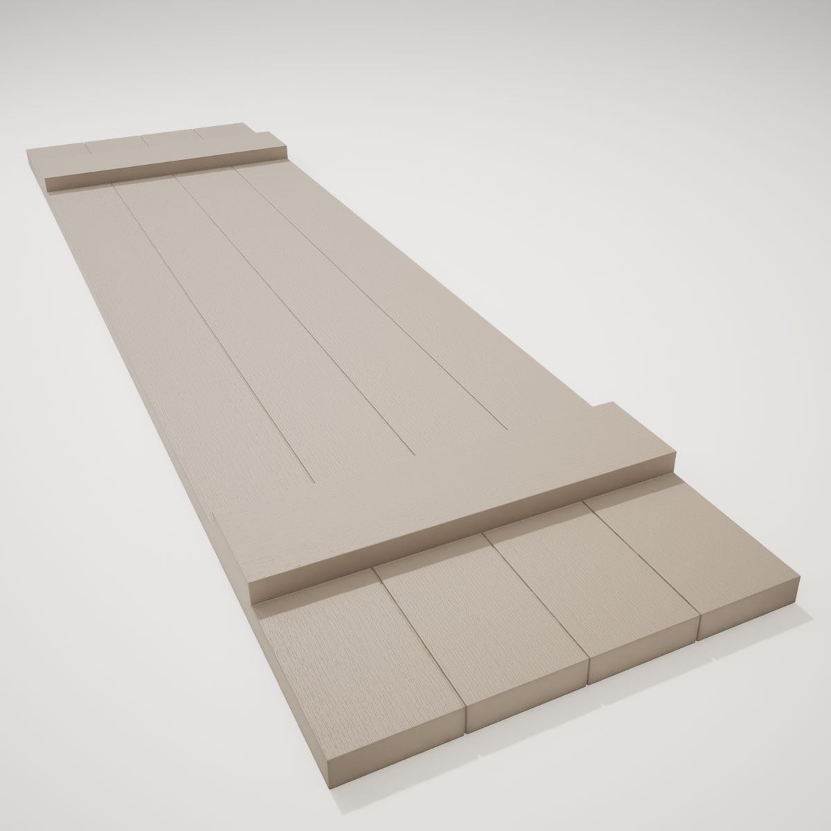 Ekena Millwork LJ4C14X03200CL Exterior-Shutters - View #5
