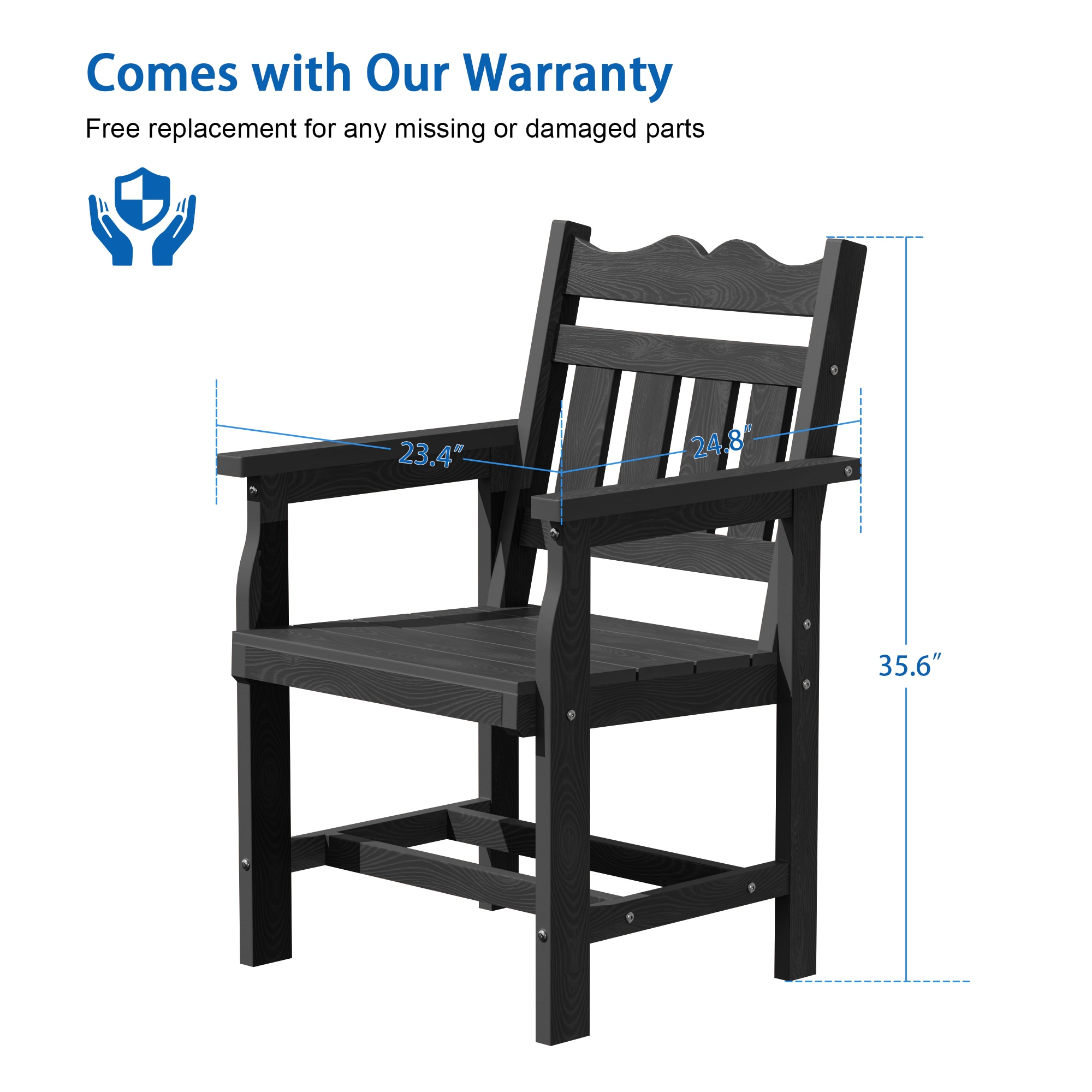 ACEGOSES LW-AC-05-LB Patio-Chairs - View #3