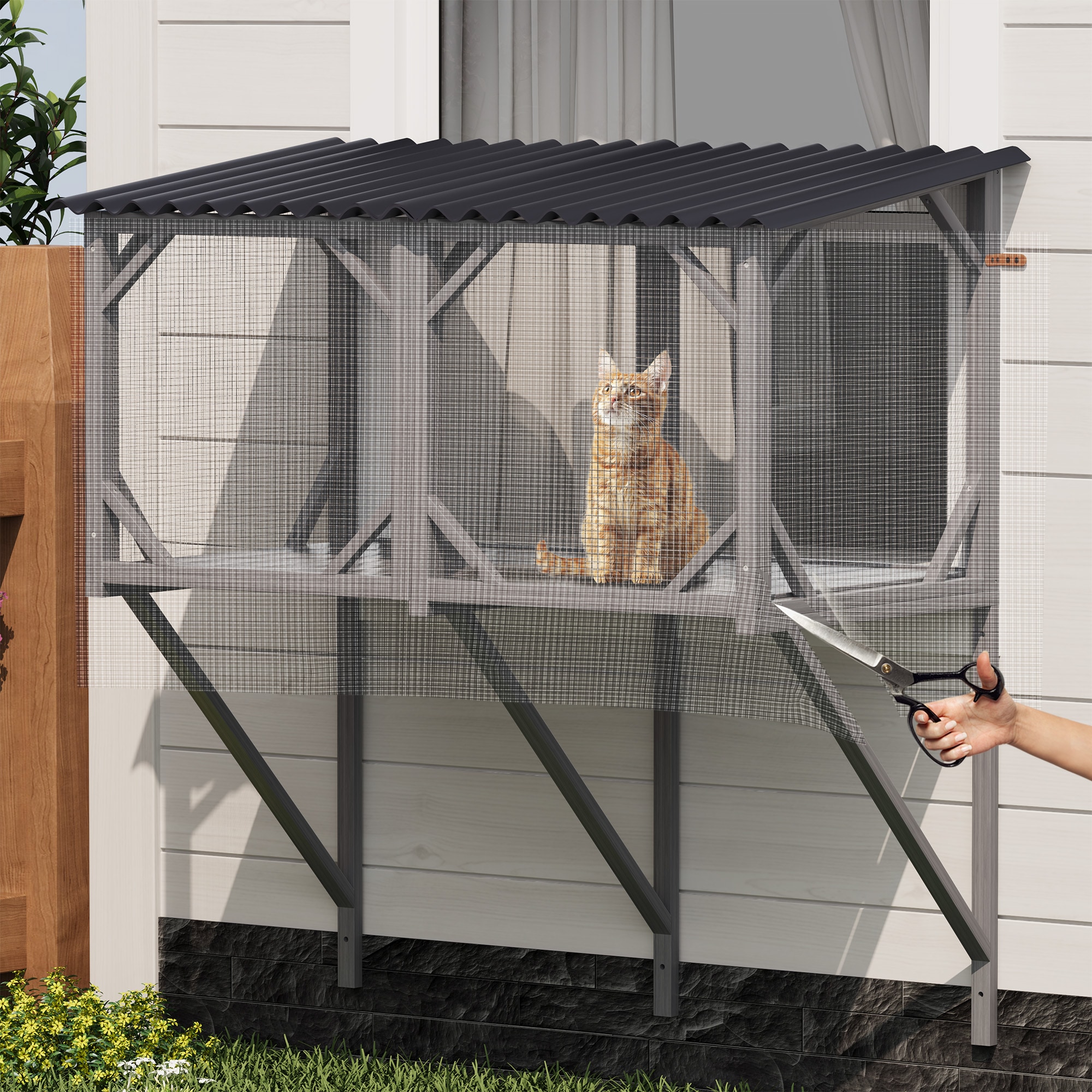 LOVMOR SF-R-W2831P313981 Dog-Houses - View #2