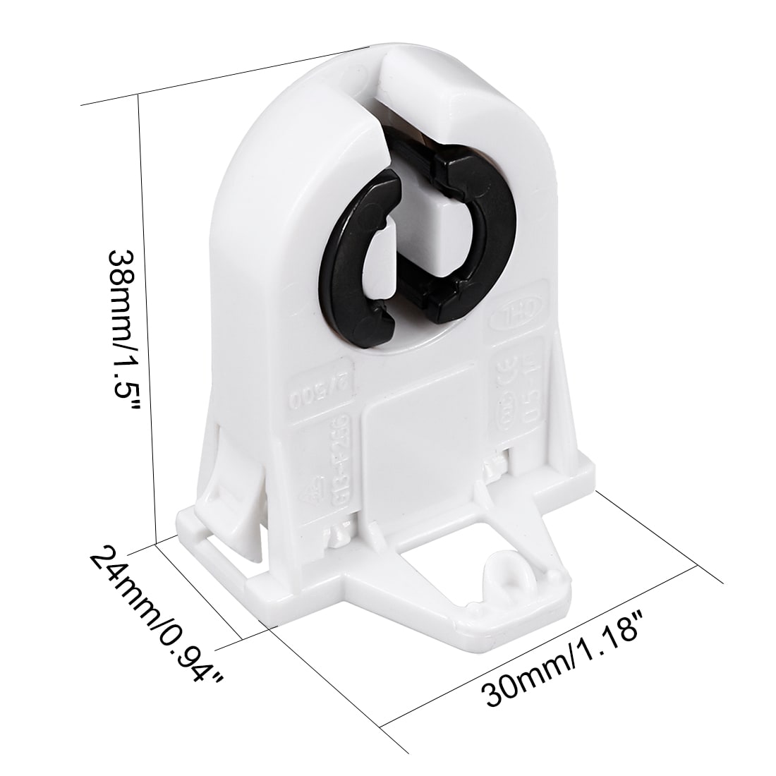 Unique Bargains 2pcs T8/T12 Fluorescent Light Holder G13 Base Non ...