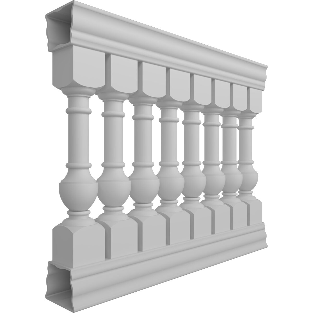 Ekena Millwork BALK42X048YOA railings - View #3