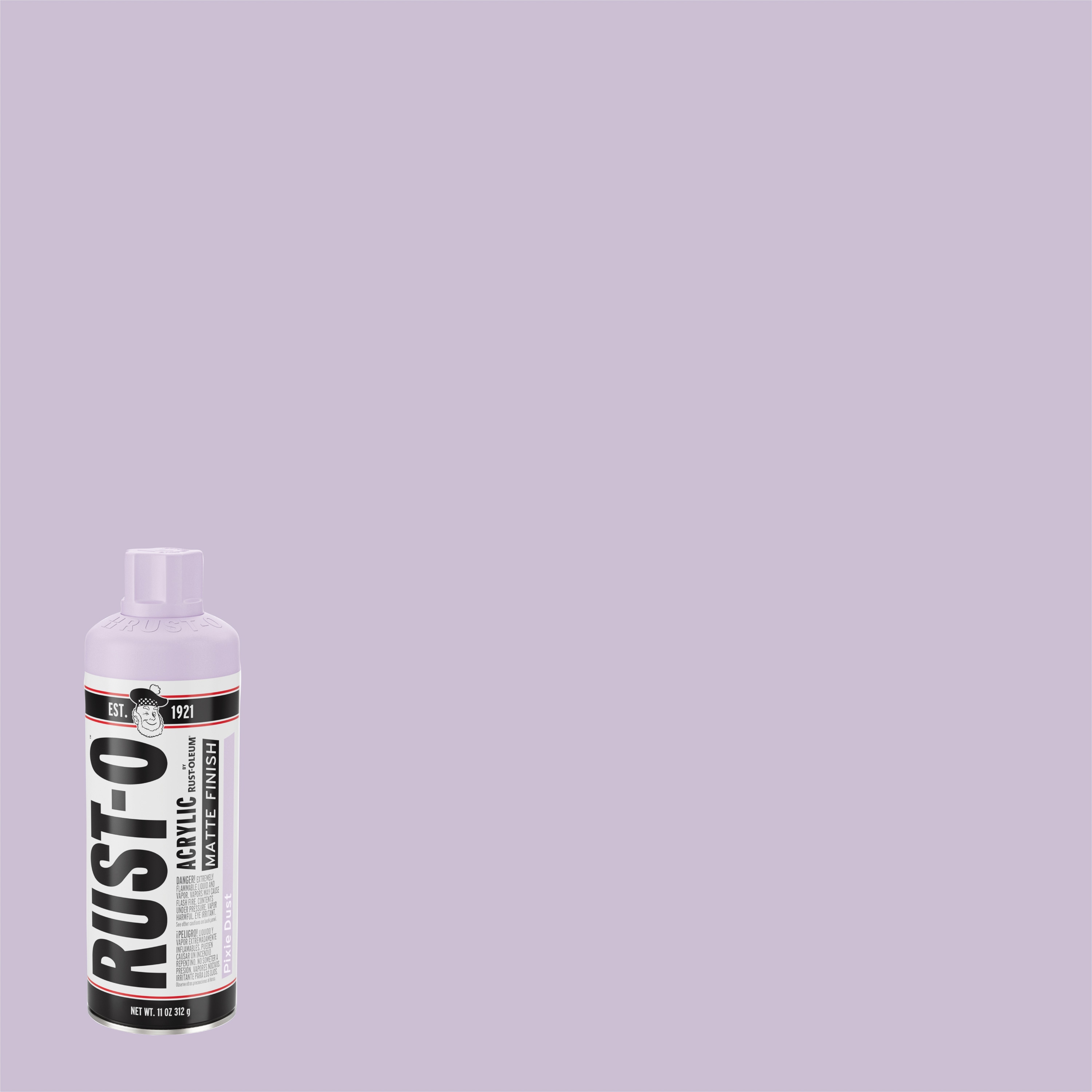 Rust-Oleum 392221SOS Rust-O Artist 6 -Pack Matte Pixie Dust Spray paint ( NET WT. 11-oz )