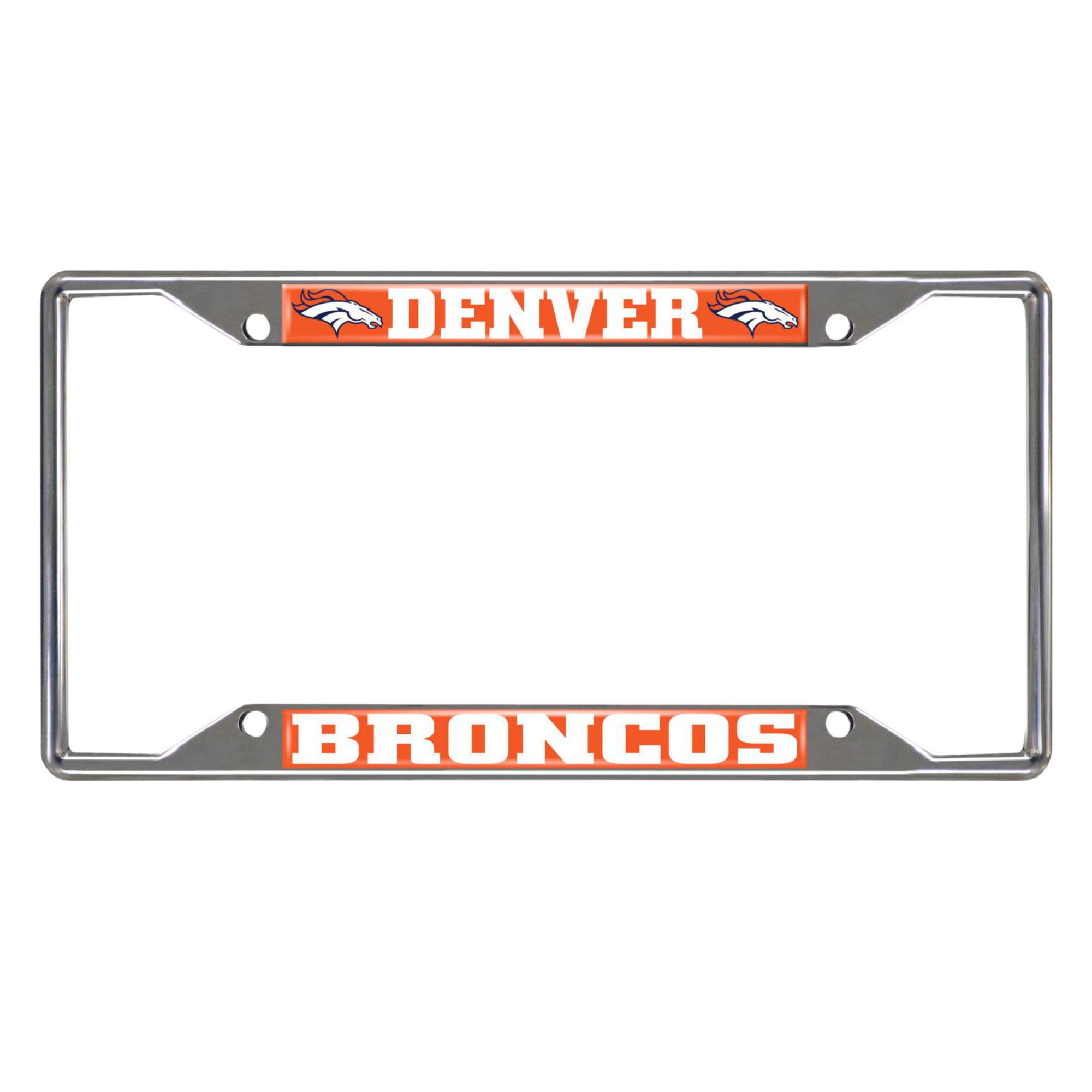 FANMATS 15528 Denver Broncos License plate frame