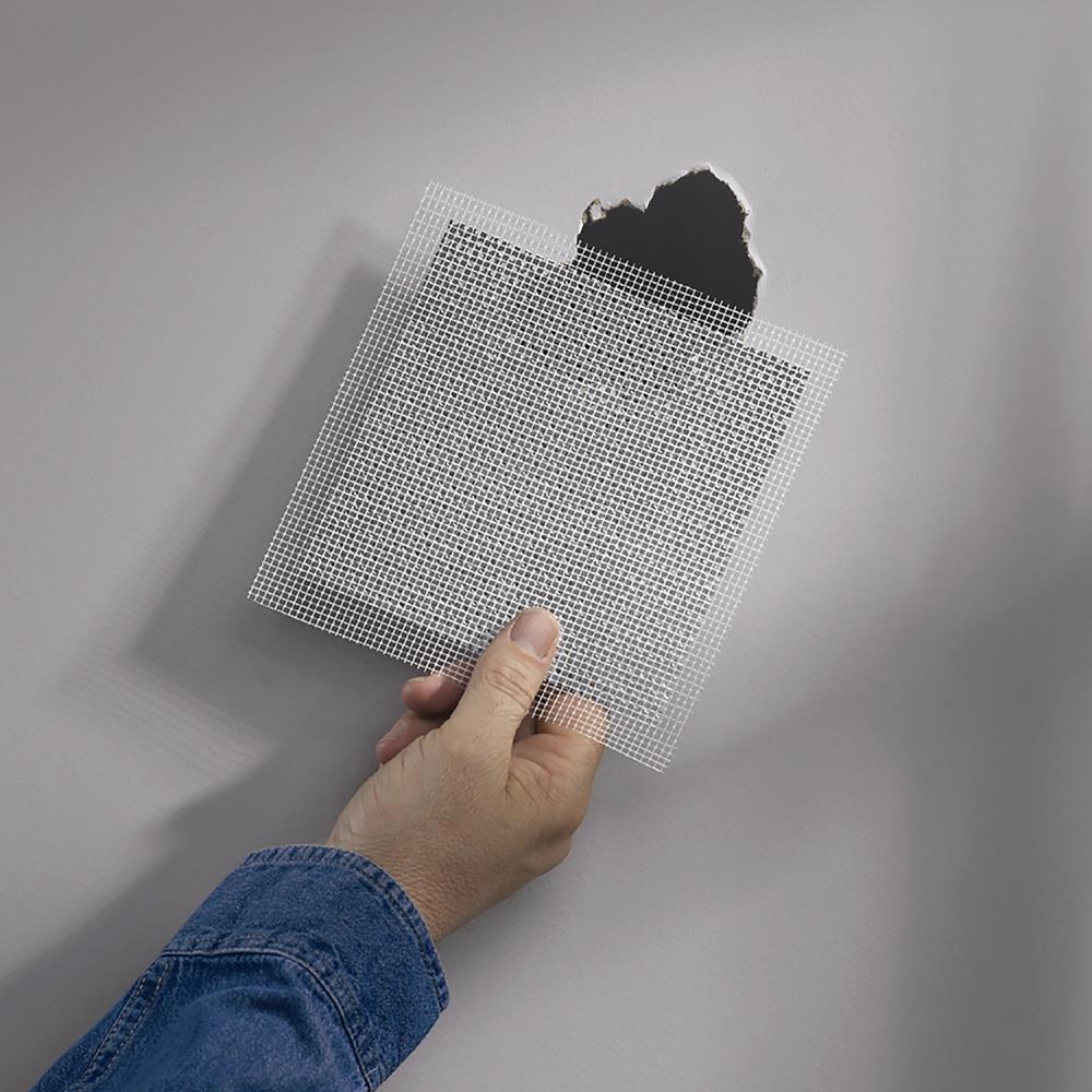 FibaTape Aluminum 4-in x 4-in Drywall Repair Patch