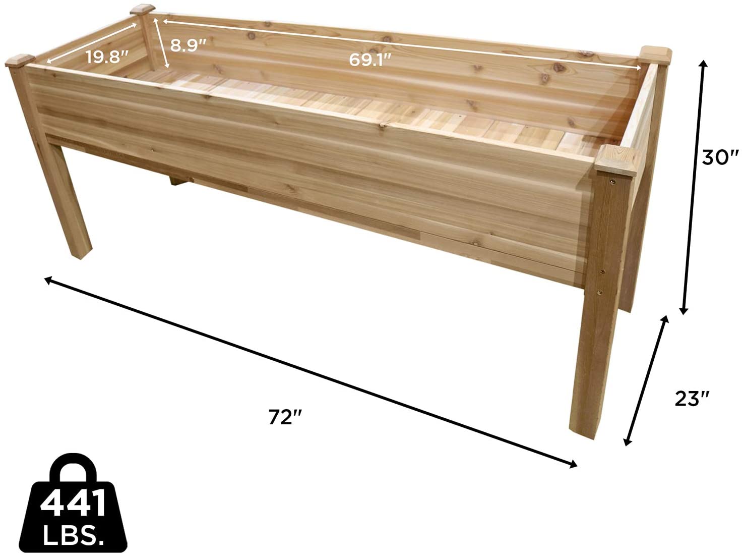 Jumbl JUM7230 Raised-Garden-Beds - View #2