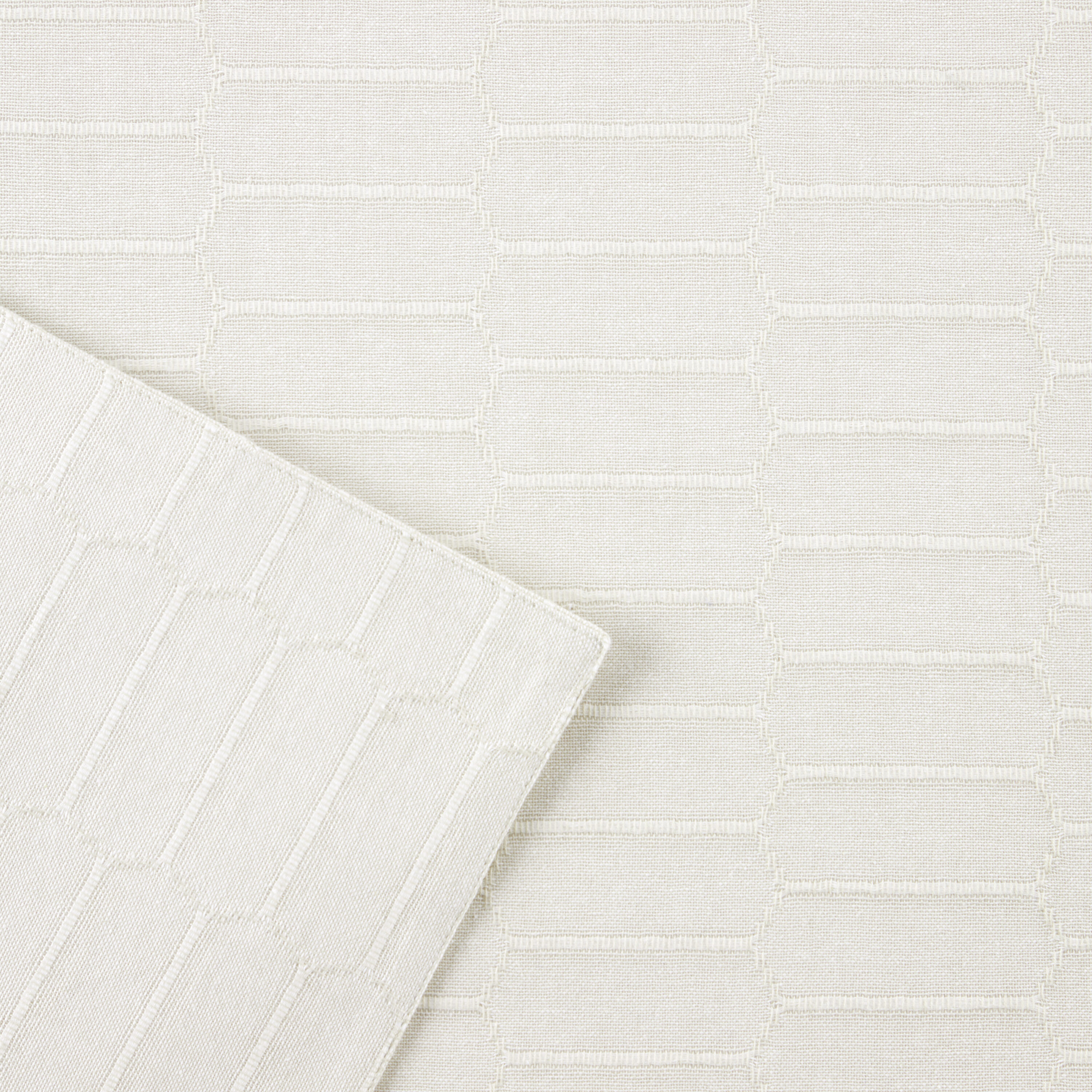 Beige Honeycomb Reversible Cotton-Blend Placemats, 4-Pack, 13"x17.5"