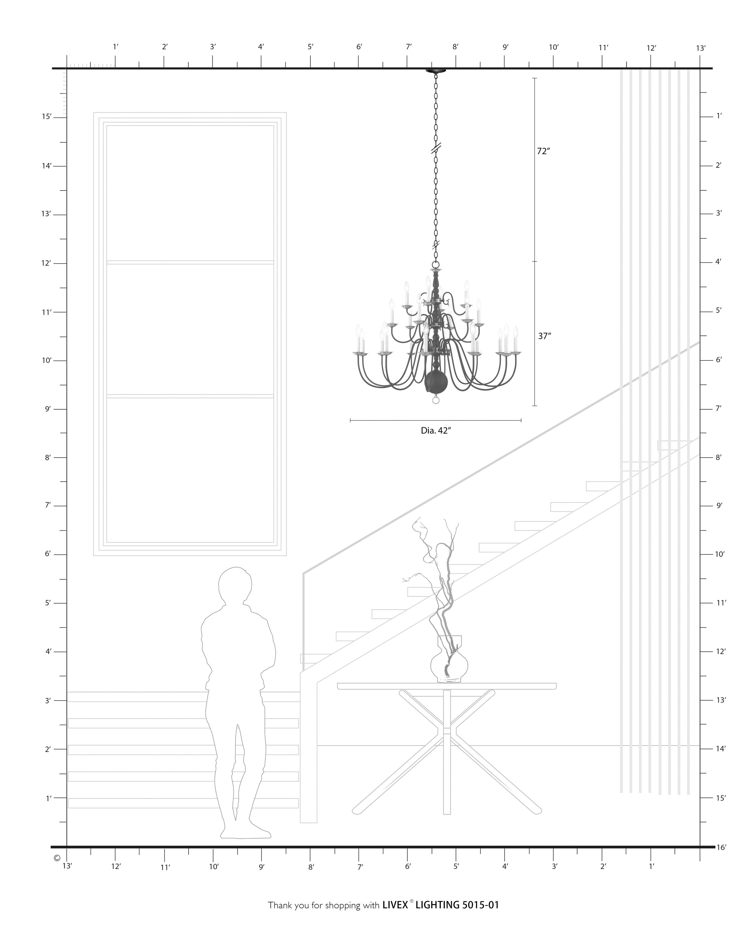 Livex Lighting 5015-01 b090015 - View #5