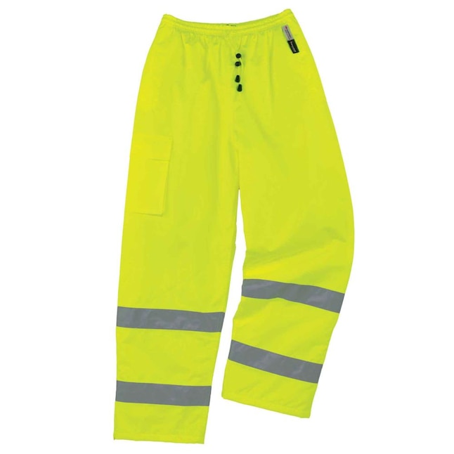 GloWear Adult Unisex Lime Work Pants (Xx-large) in the Pants department ...