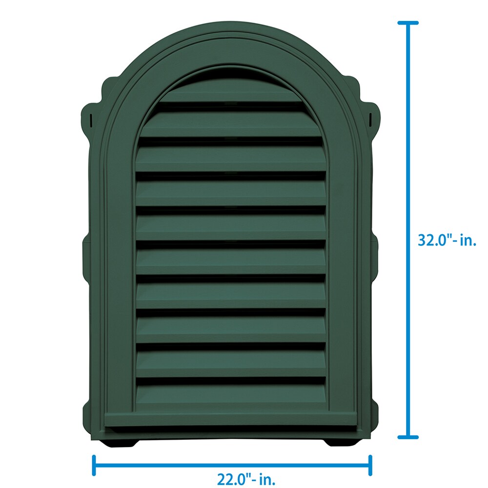 Builders Edge 120082232028 Gable-Vents - View #2