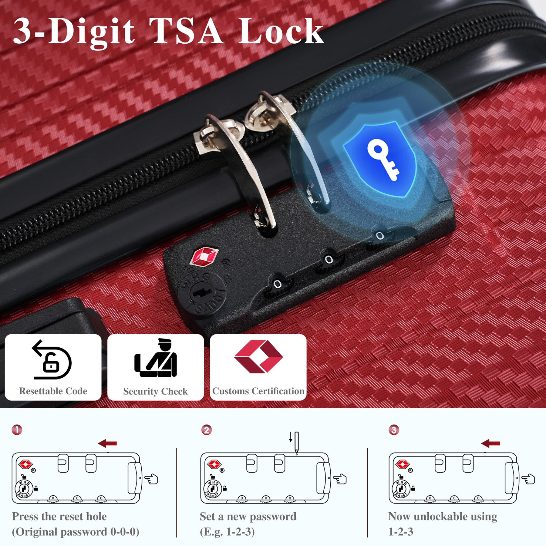 SINOFURN SYD9400015DG Luggage-And-Luggage-Sets - View #5