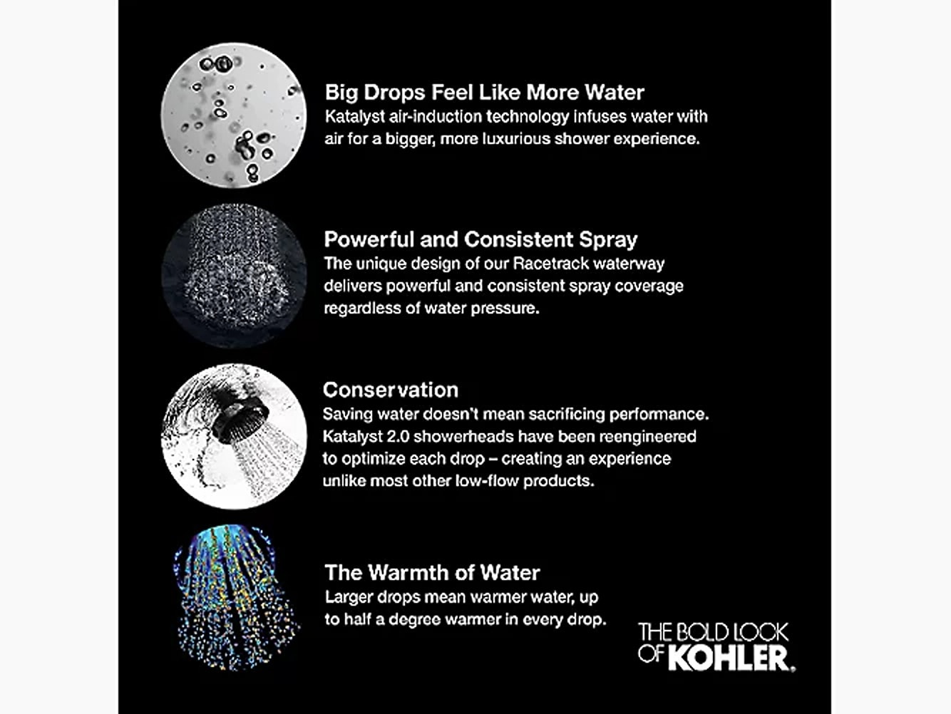 KOHLER K-965-AK-BL Fixed-Showerhead - View #4