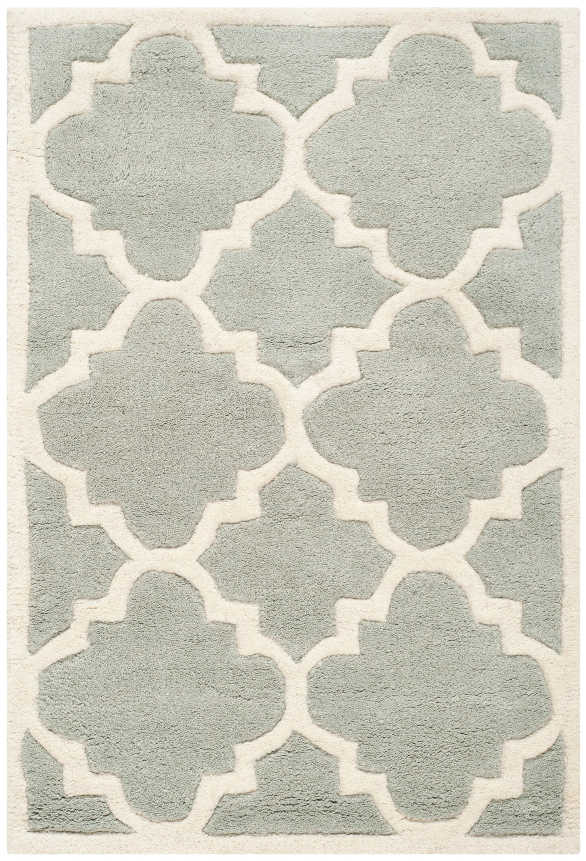 Chatham 730E Grey Ivory 2 x 3 Rectangular Area rug