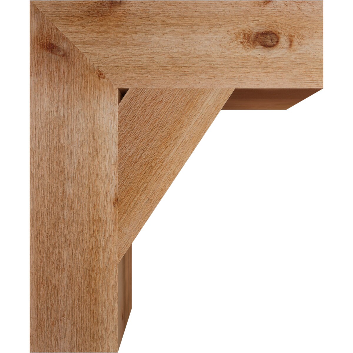 Ekena Millwork BKT06X20X24TRA05RWR Exterior-Brackets-Braces - View #3