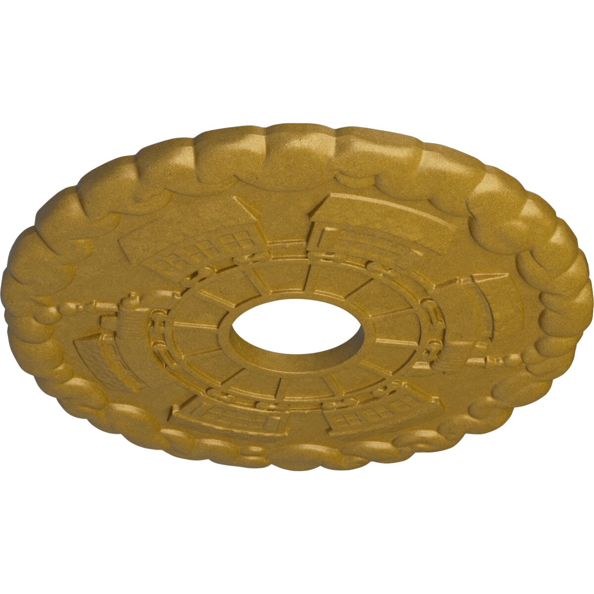 Ekena Millwork CM18KDPGS Ceiling-Medallions - View #2