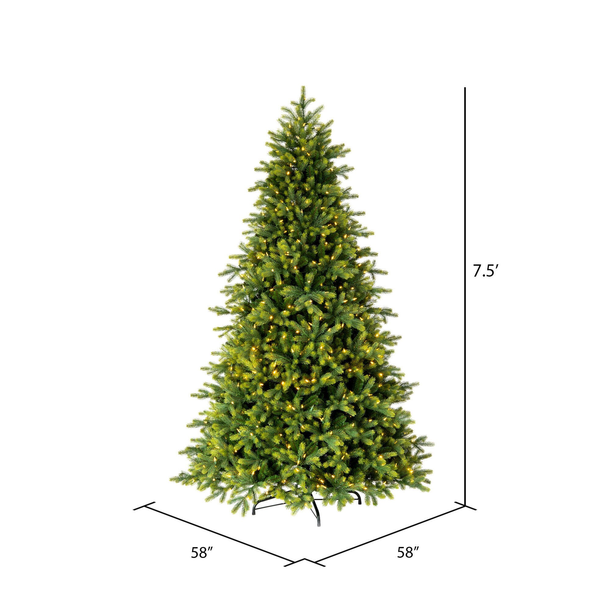 Vickerman DT214276LED Artificial-Christmas-Trees - View #3