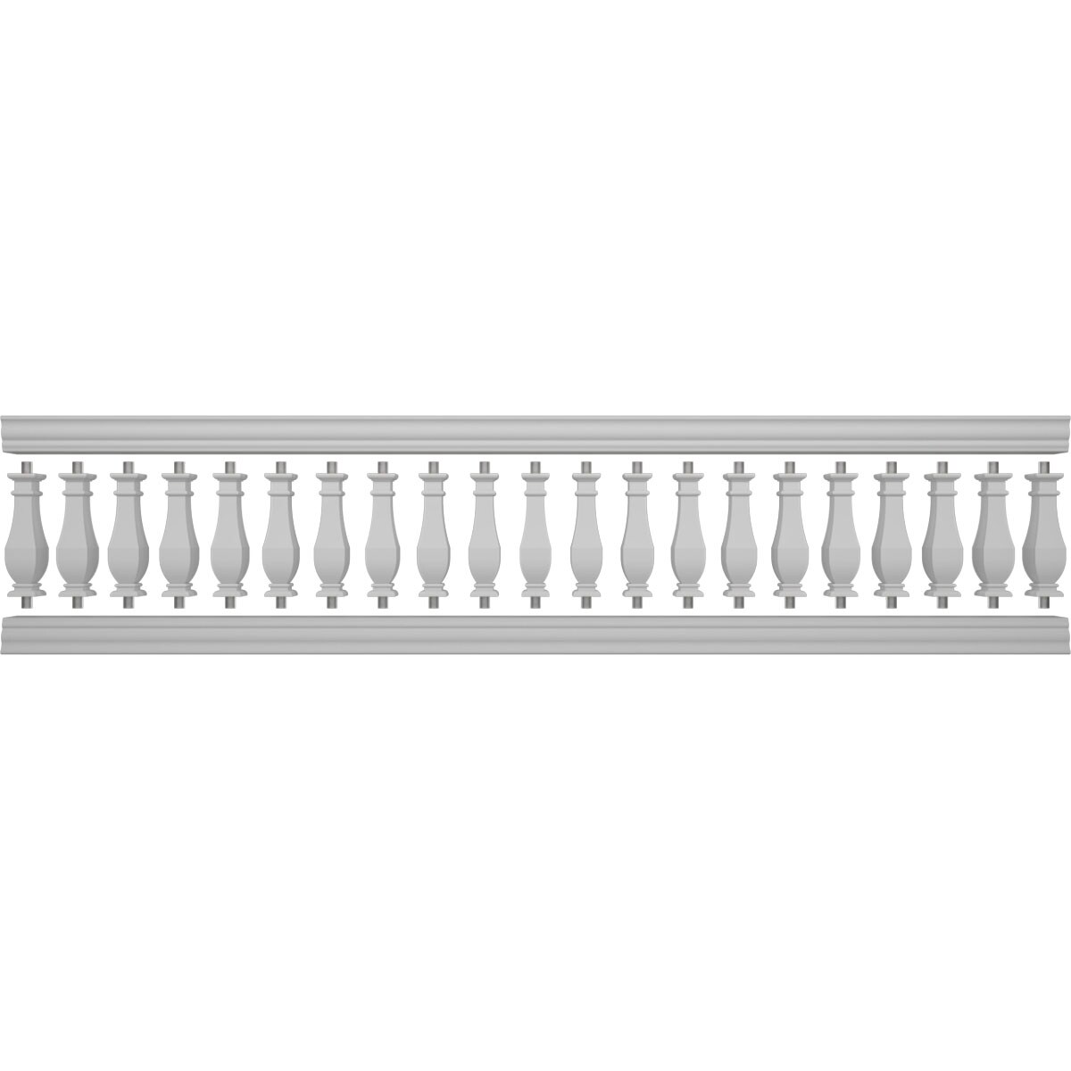 Ekena Millwork BALK32X156ACN railings - View #5