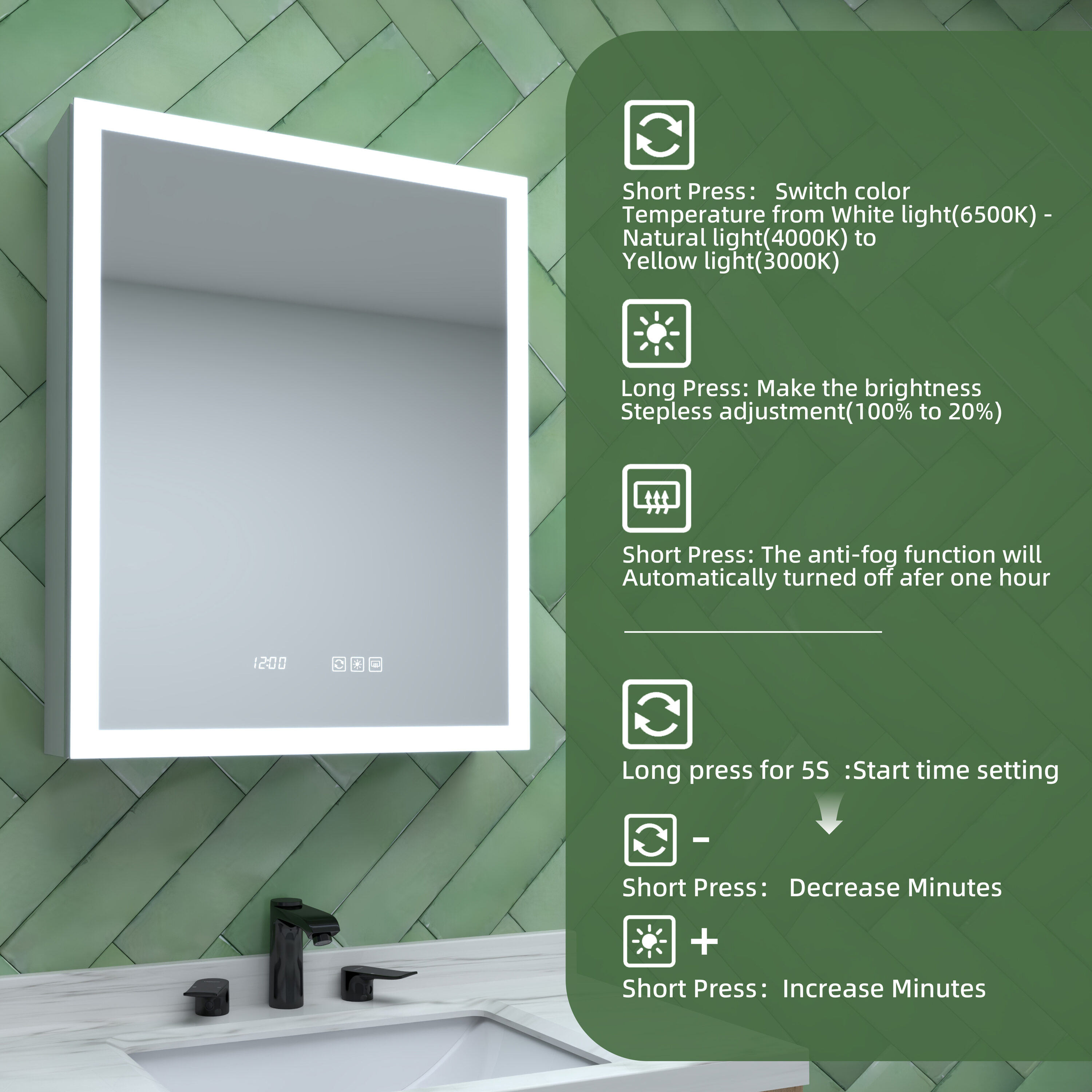 Royal Guard LMC4830-6 Bathroom-Medicine-Cabinets - View #3