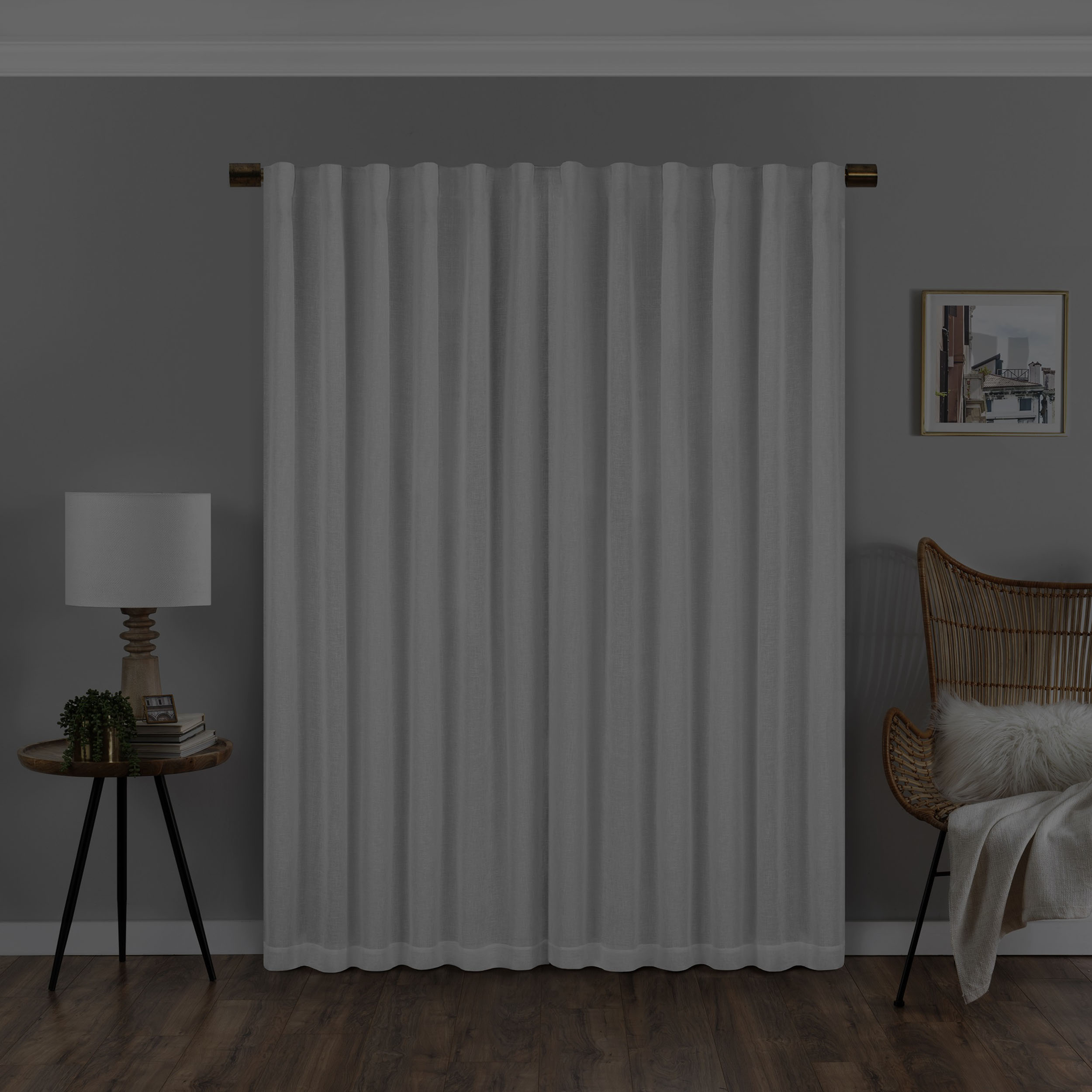Eclipse FZE003AB2WHT curtains - View #4