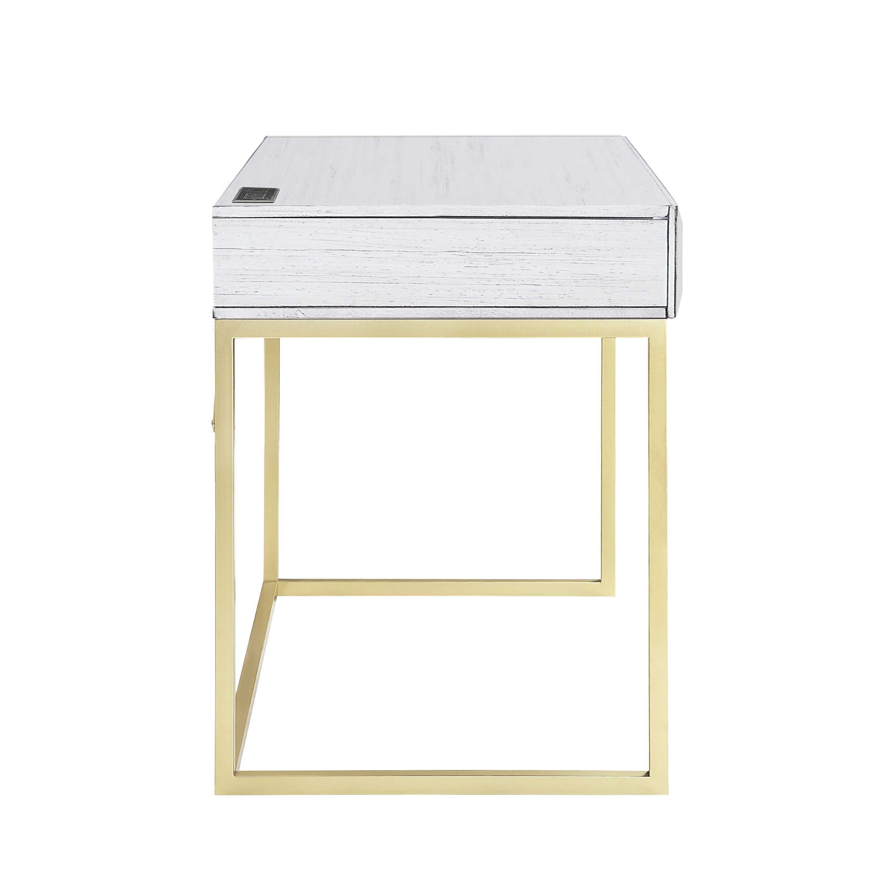 Furniture of America IDF-DK406WH-USB desks - View #4
