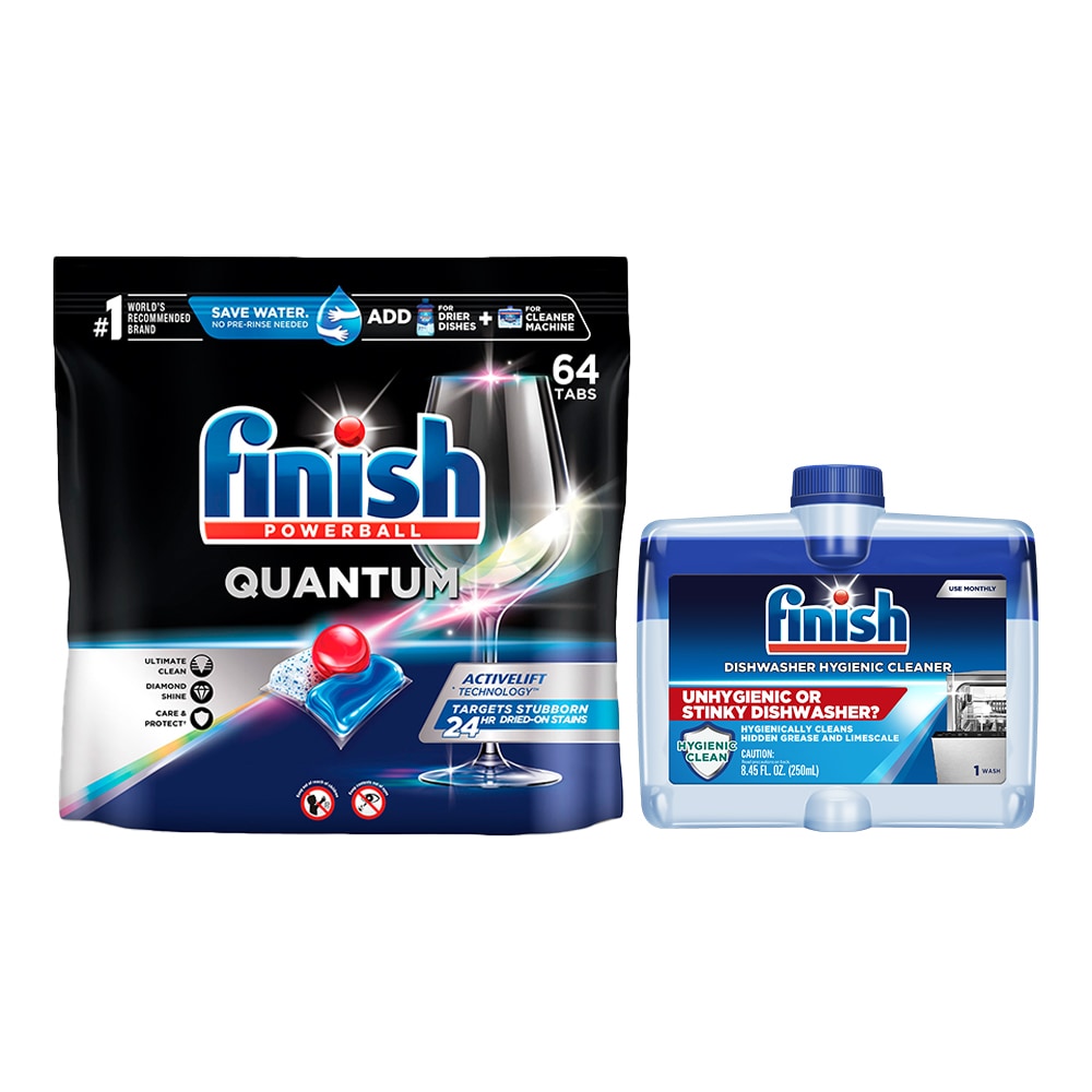 Finish Powerball Tabs Dishwasher Detergent Tablets, Fresh Scent, 32 ct