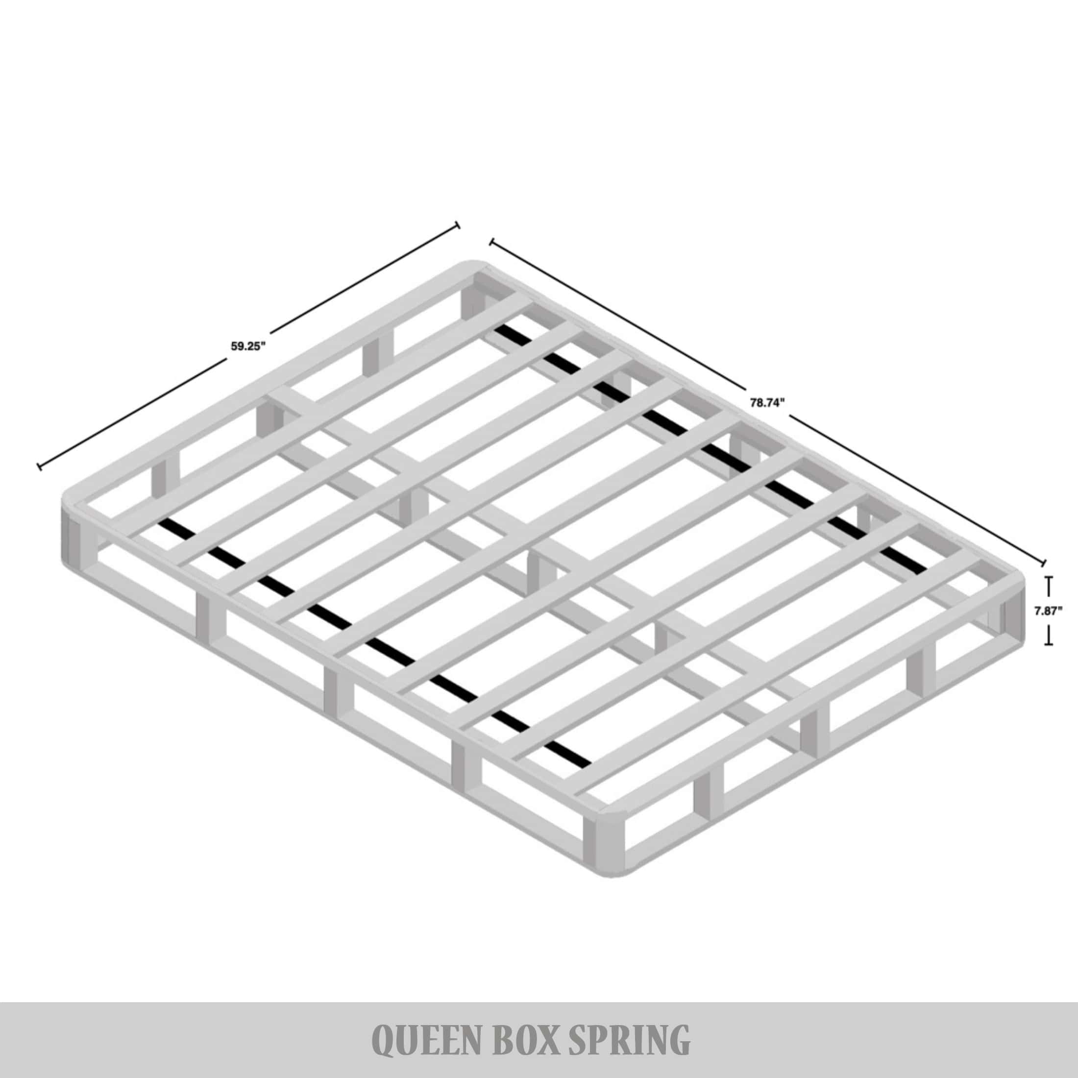 CasePiece C002QBS-WD Box-Springs - View #8