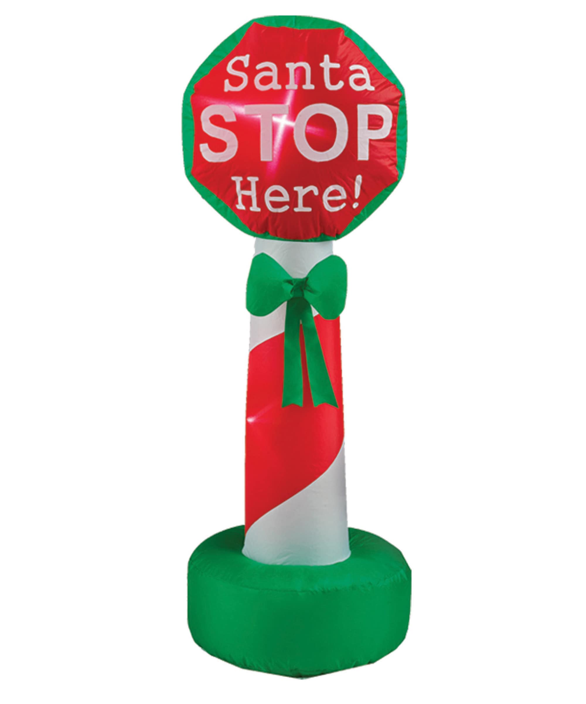 Brite Star 49-110-00 4-Feet Lighted Merry Christmas Inflatable