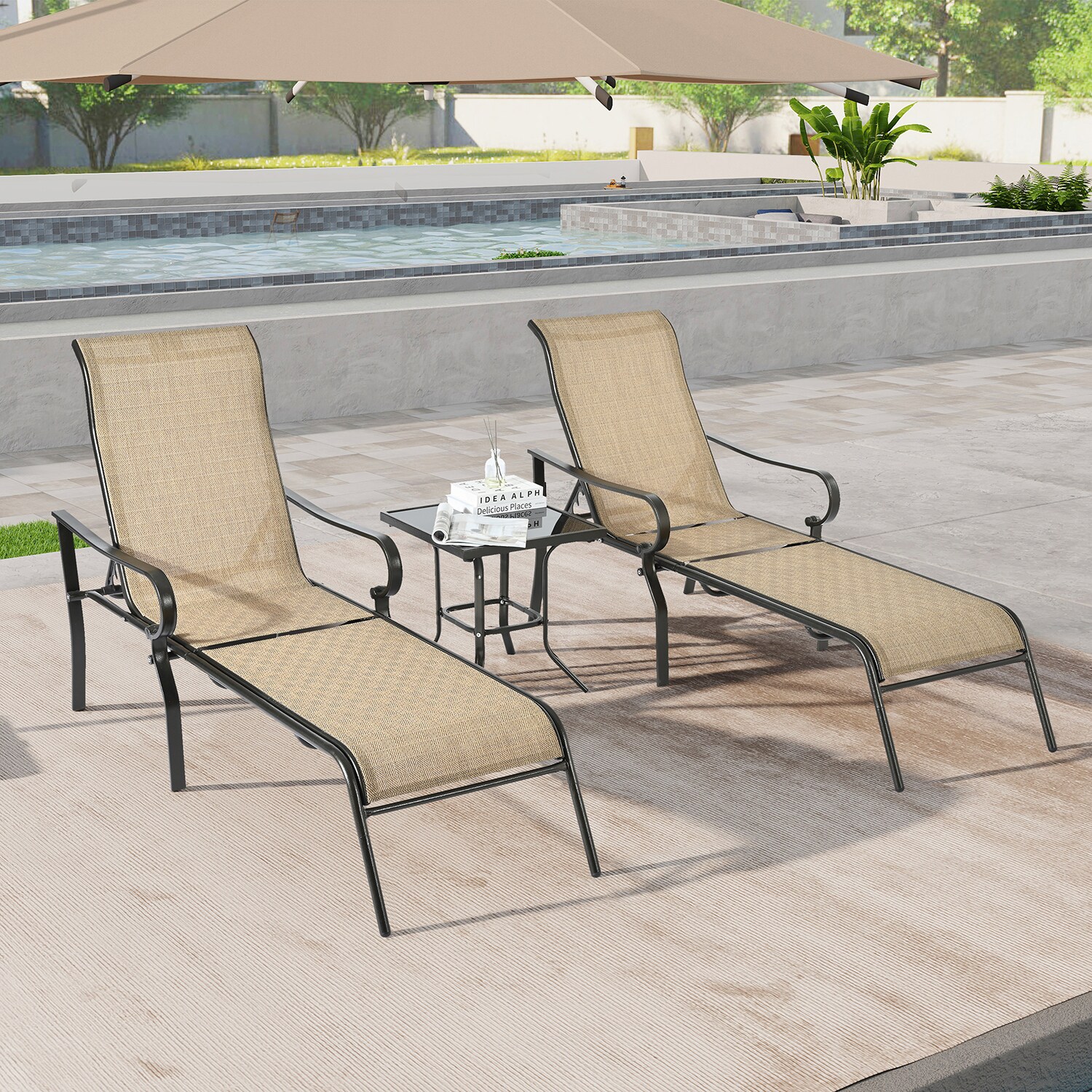 SINOFURN SYB840010BK Patio-Chairs - View #2