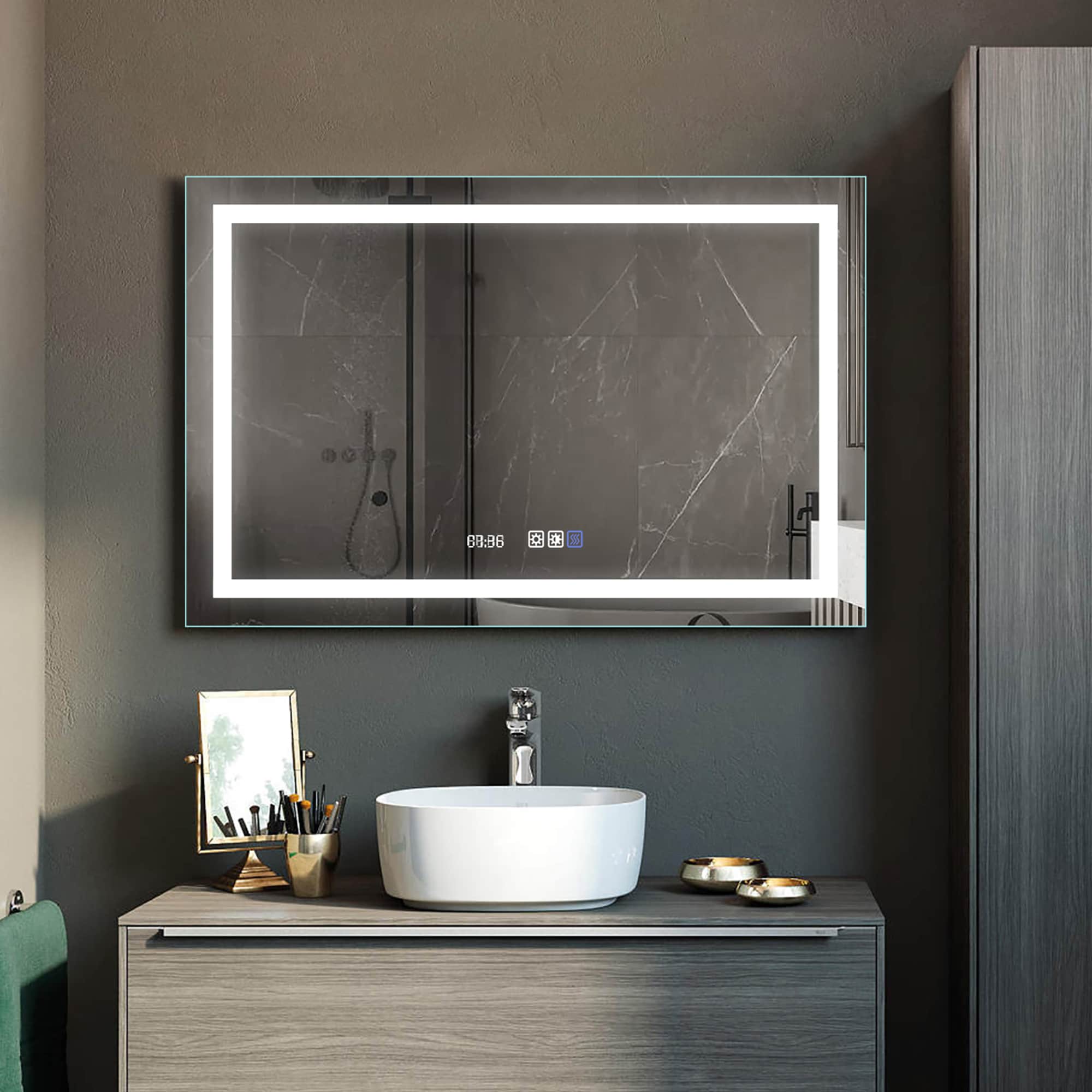 Forclover JSEXDHBM4024-2X Framed-Bath-Mirrors - View #10