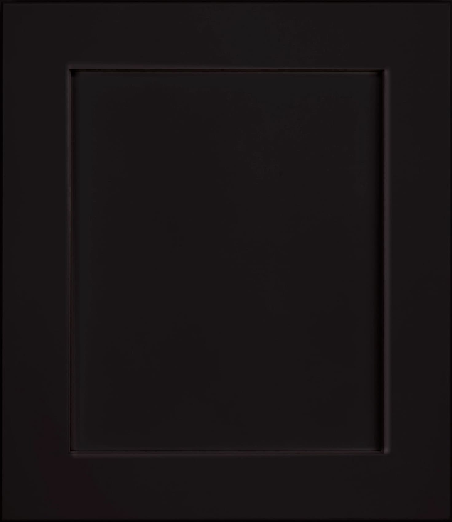 Schuler Cabinetry LKSCH.SGRCRK.MP.CRBL Sugar Creek 14.5-Inches W x 17.5-Inches H Carriage Black Painted Maple Kitchen Cabinet Sample (Door Sample)